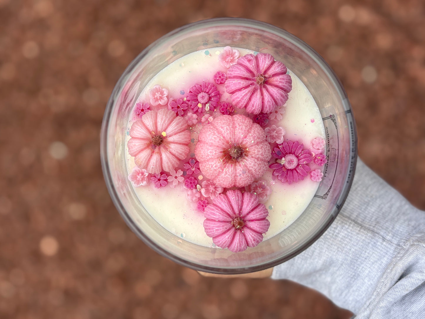 Market stock - pink pumpkins