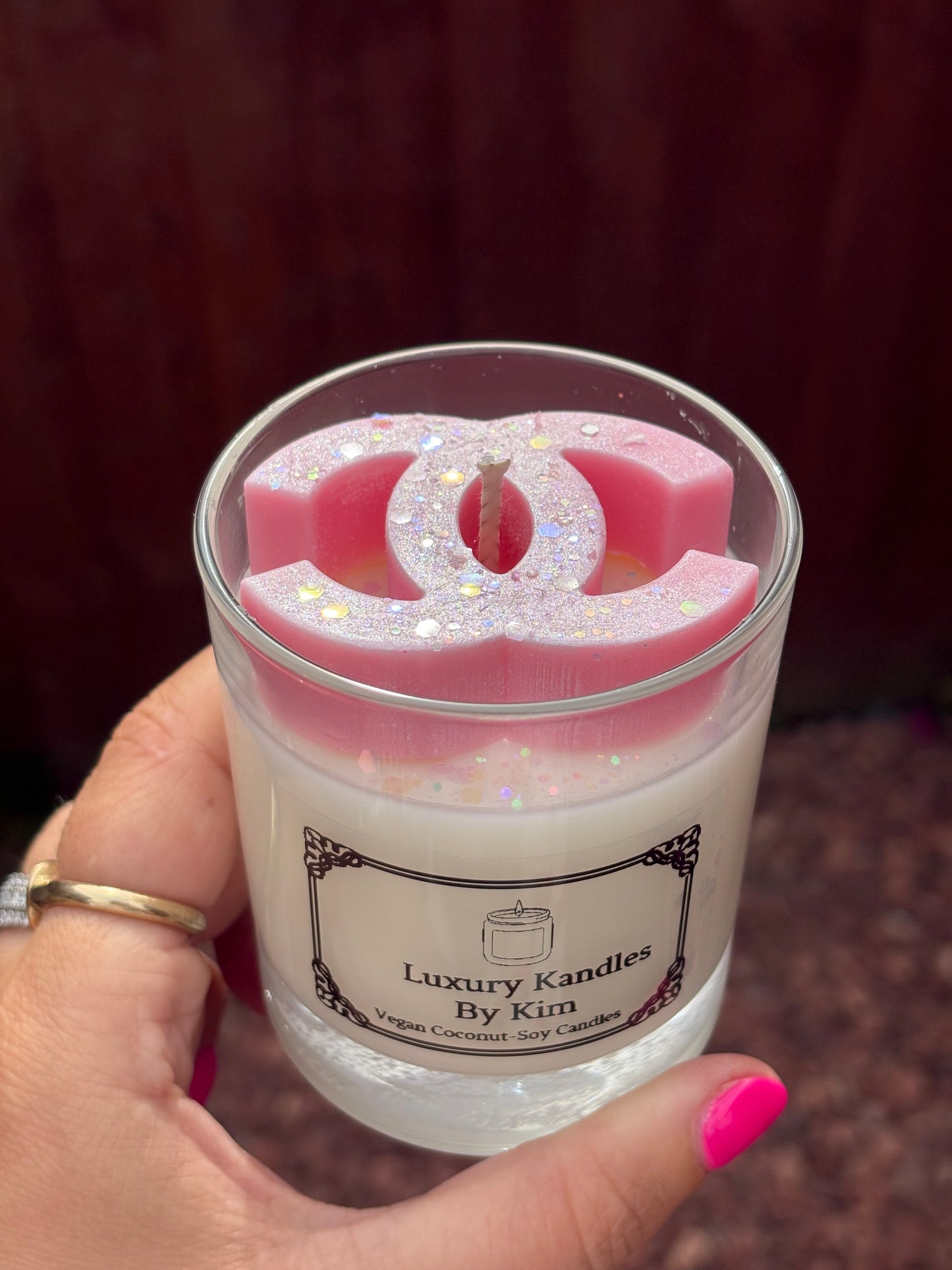 Fashion Logo Kandle in Medium Jar