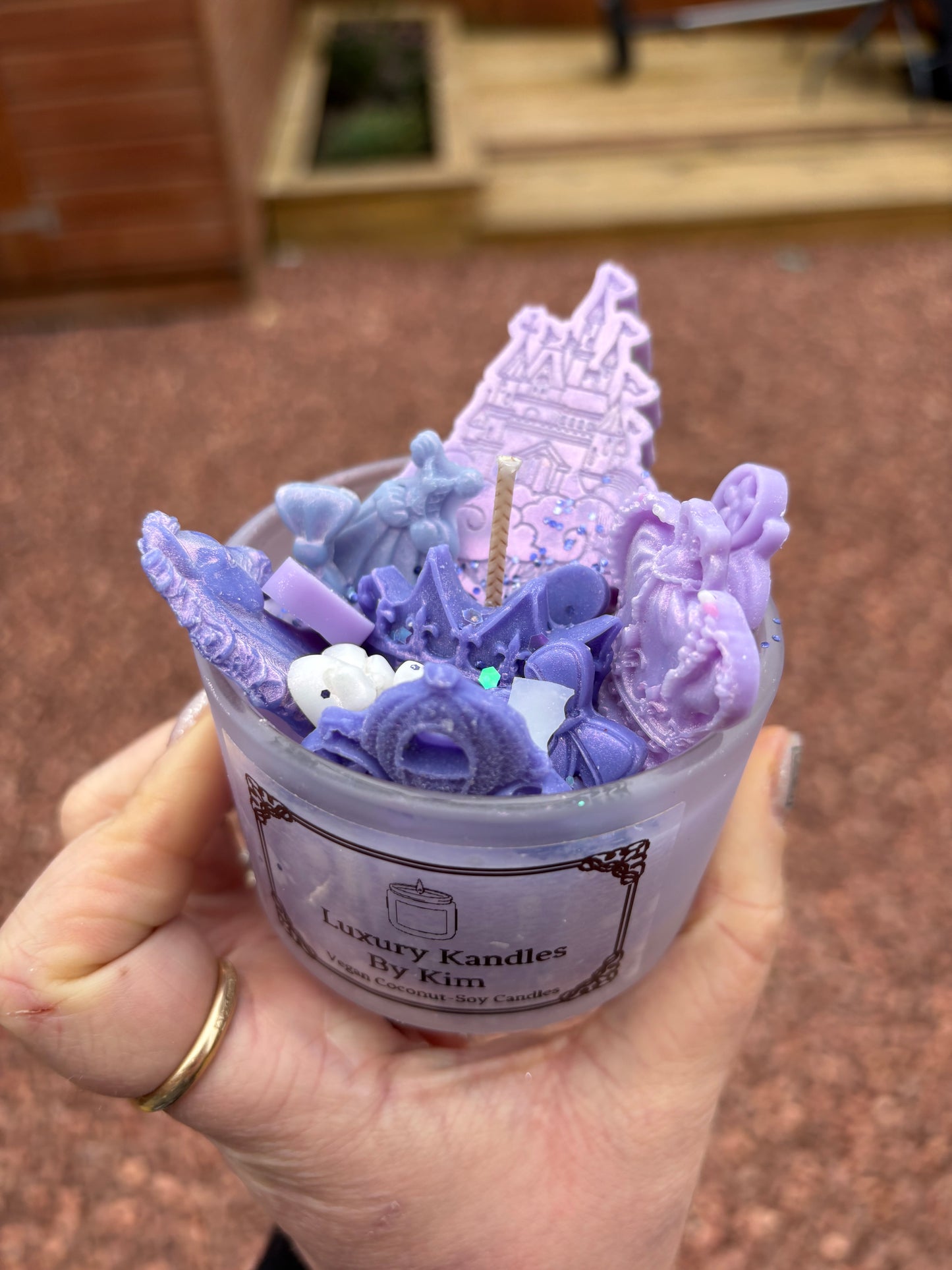 Princess Kandle in Small Jar