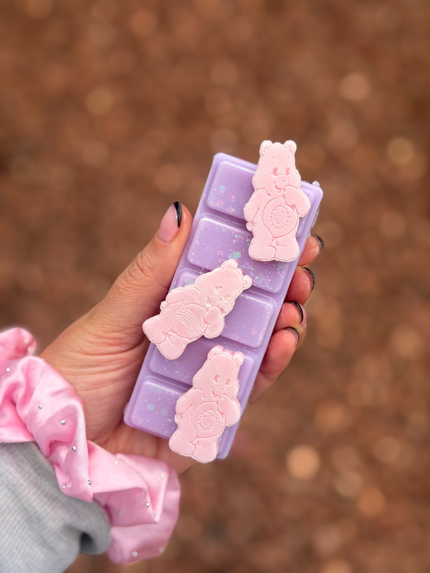 3D Carebear Wax Melt Slab