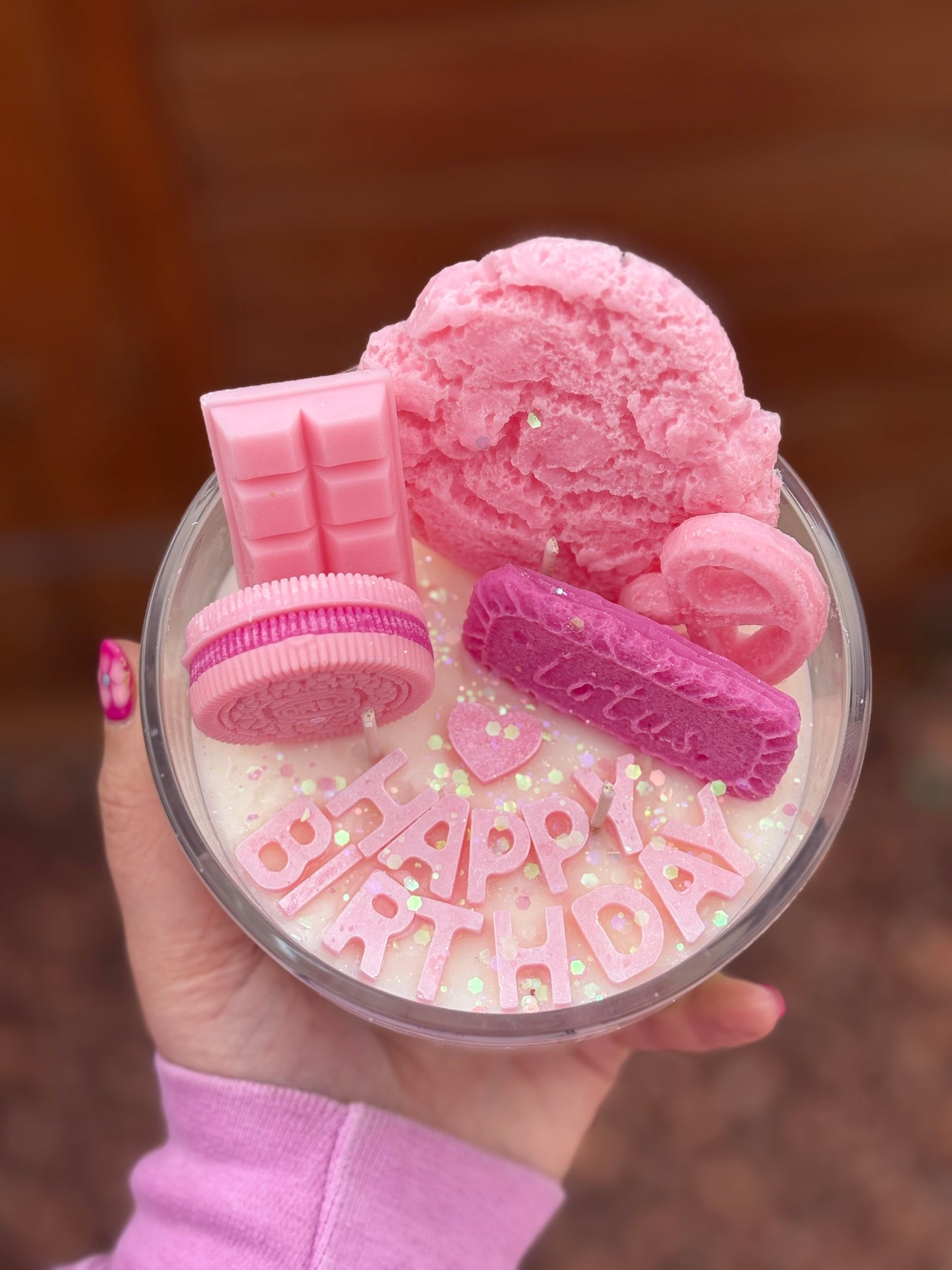 Birthday Biscuit Candle