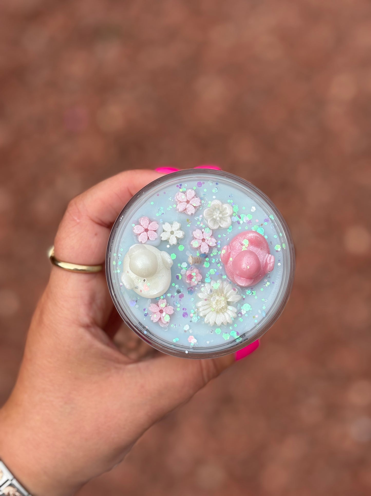 Duck Kandle in Miniature Jar