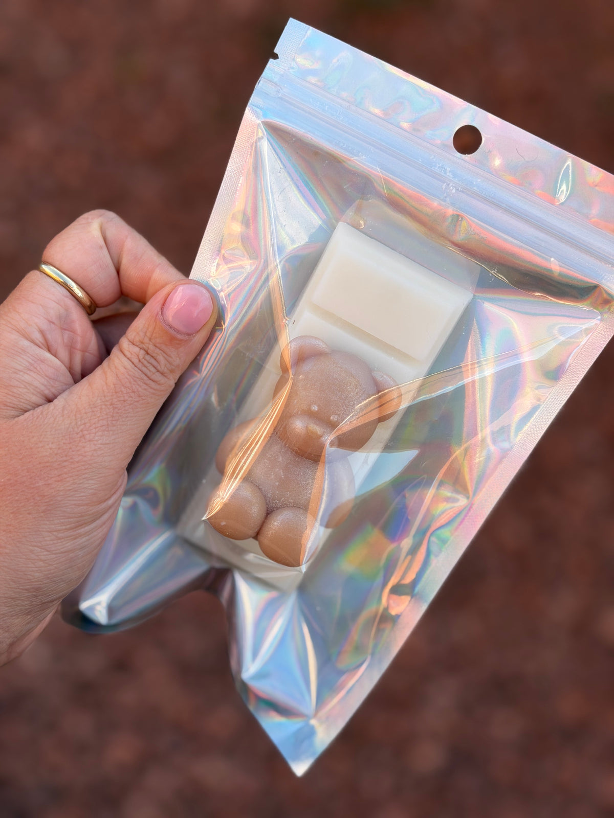 Teddy Slab - Gingerbread