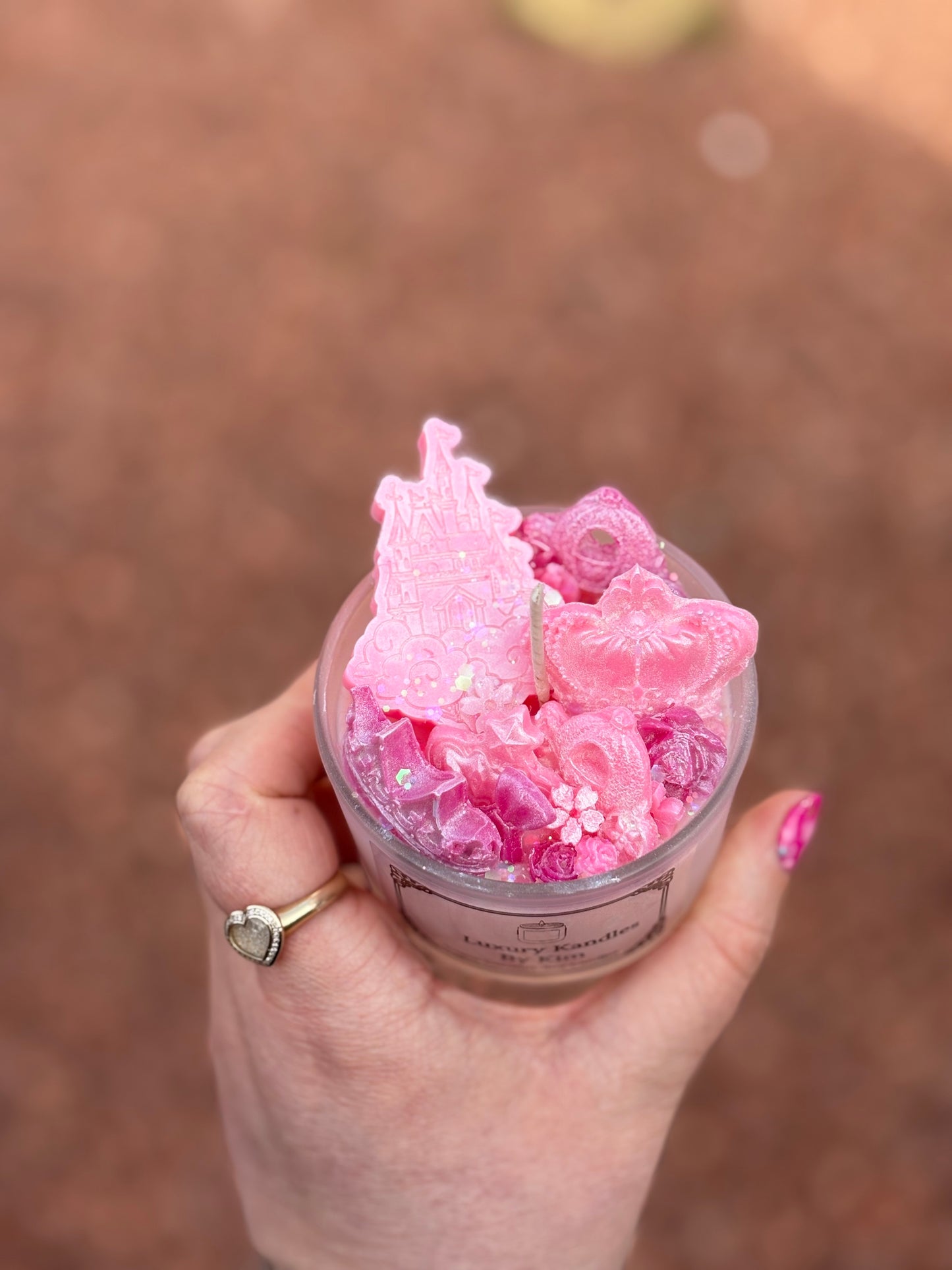 Princess Kandle in Small Jar