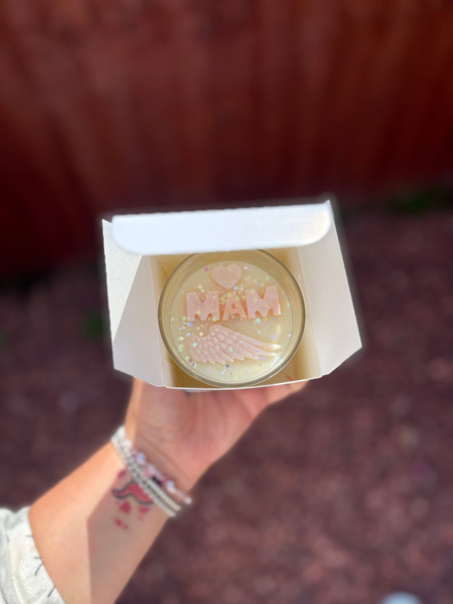 White Folding Box for Medium Jars