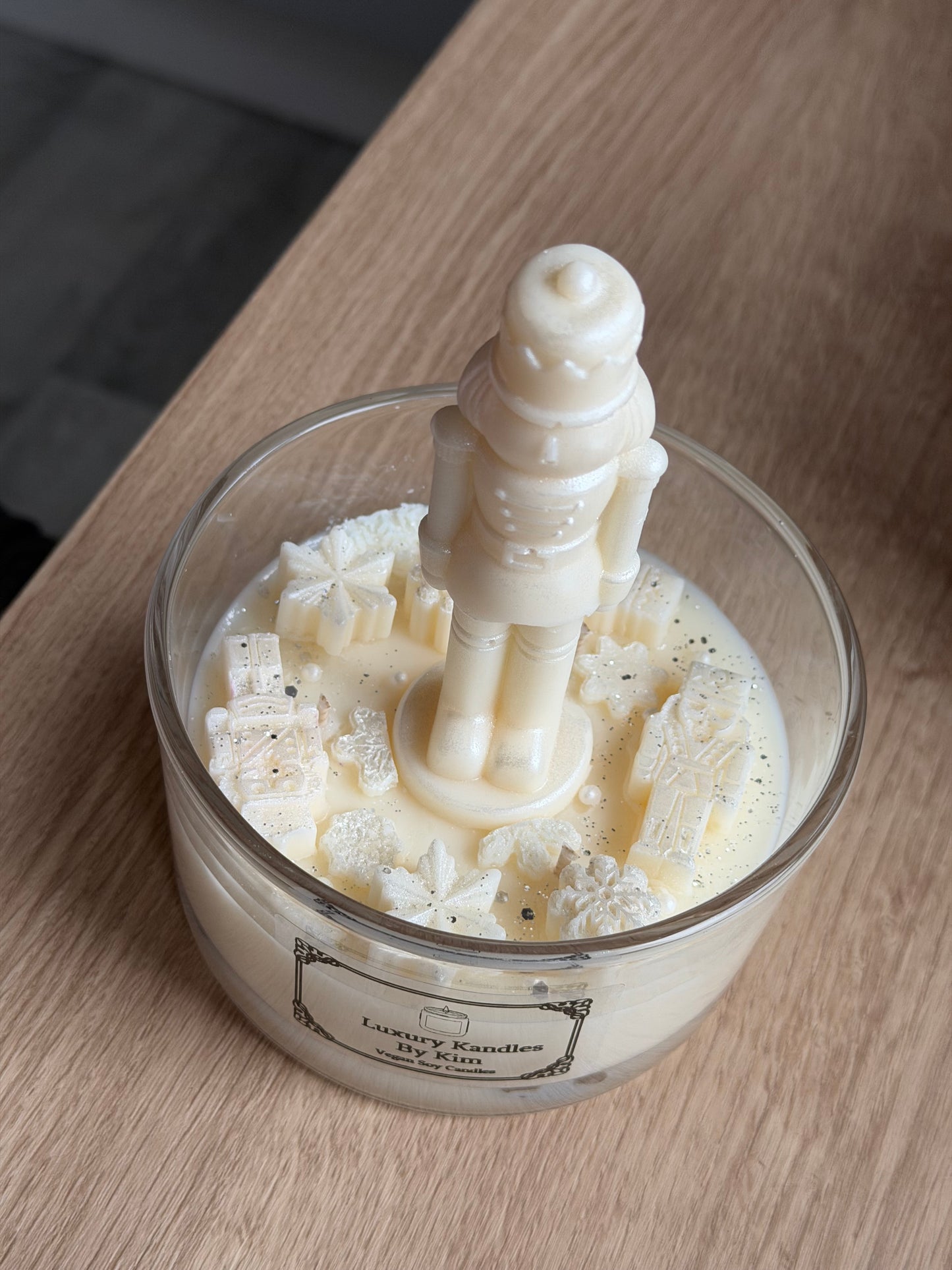 Hybrid Removable Nutcracker Candle