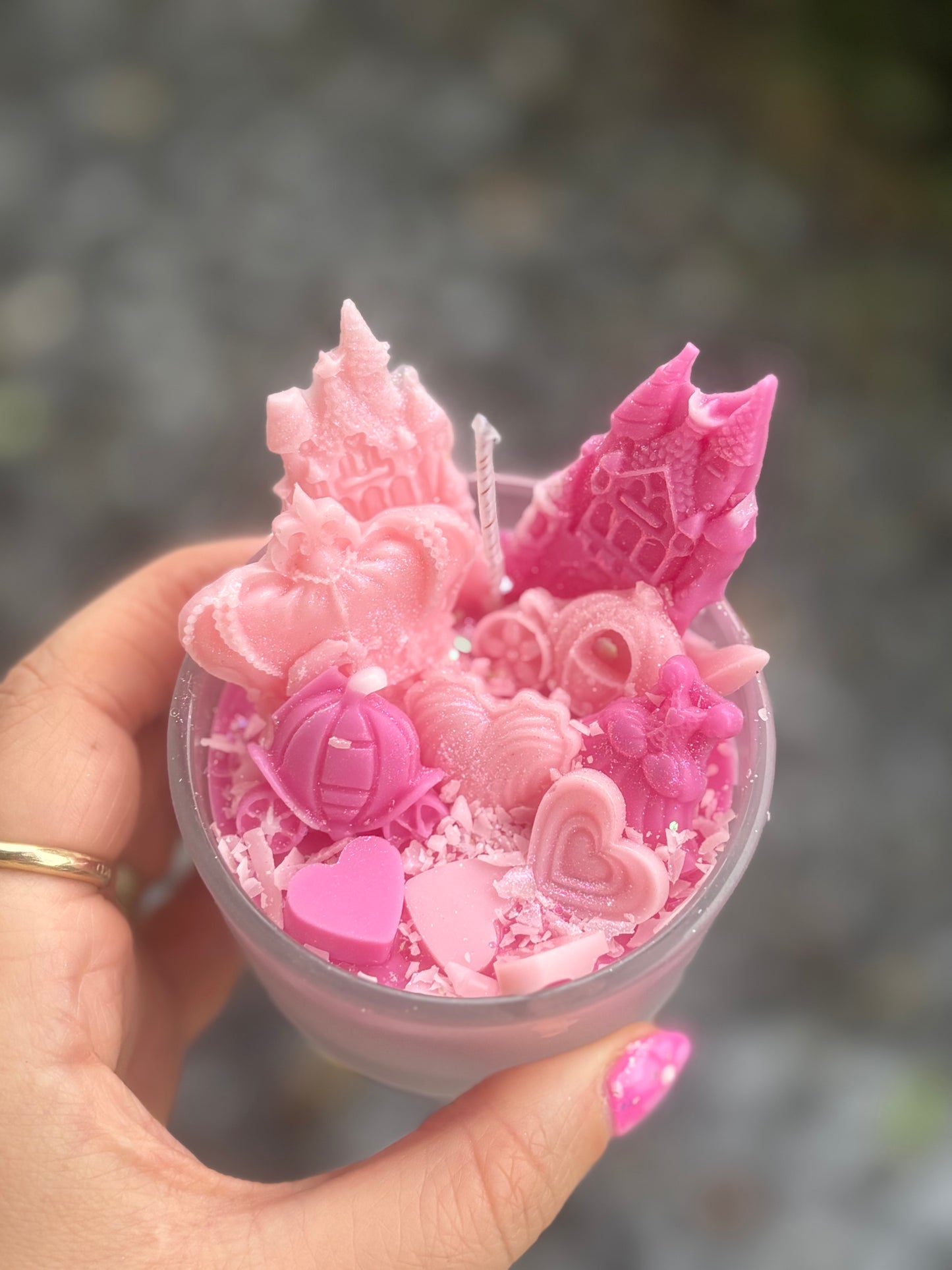 Princess Kandle in Small Jar