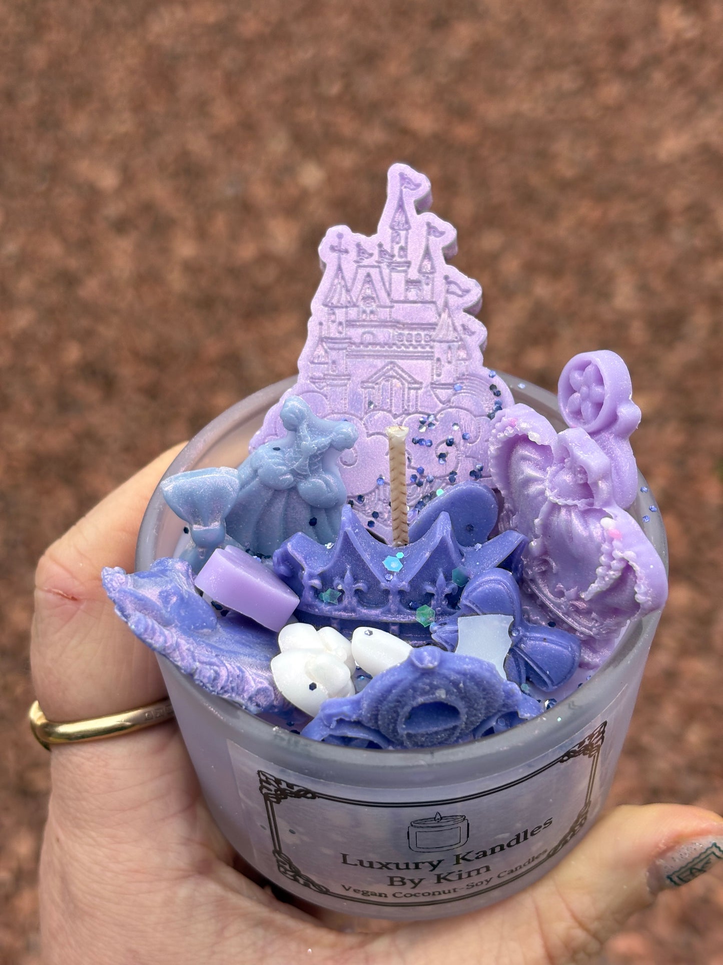 Princess Kandle in Small Jar