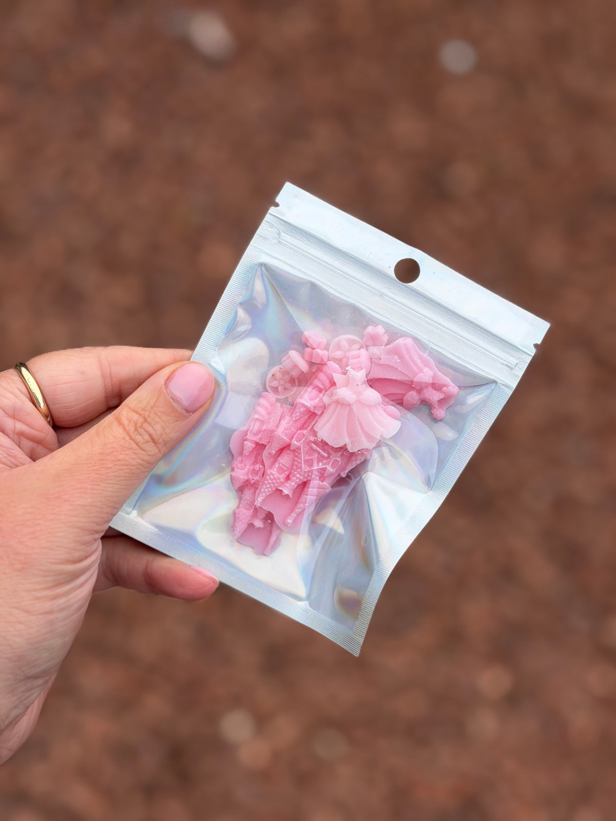 Freebie - pink pig sweets
