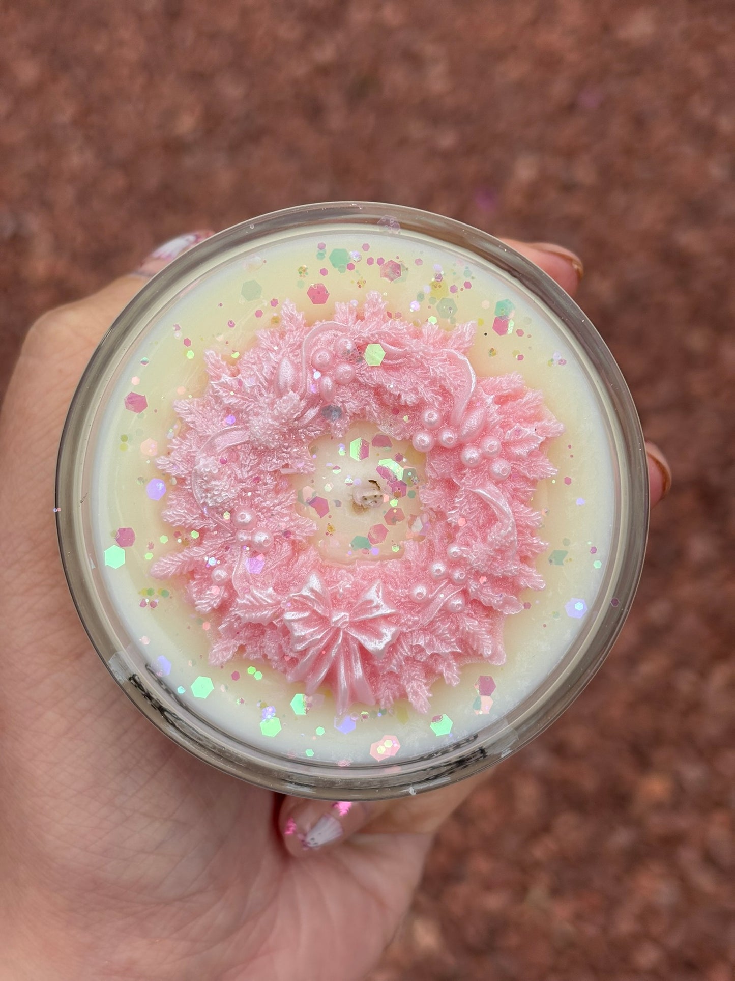 Christmas Wreath Kandle