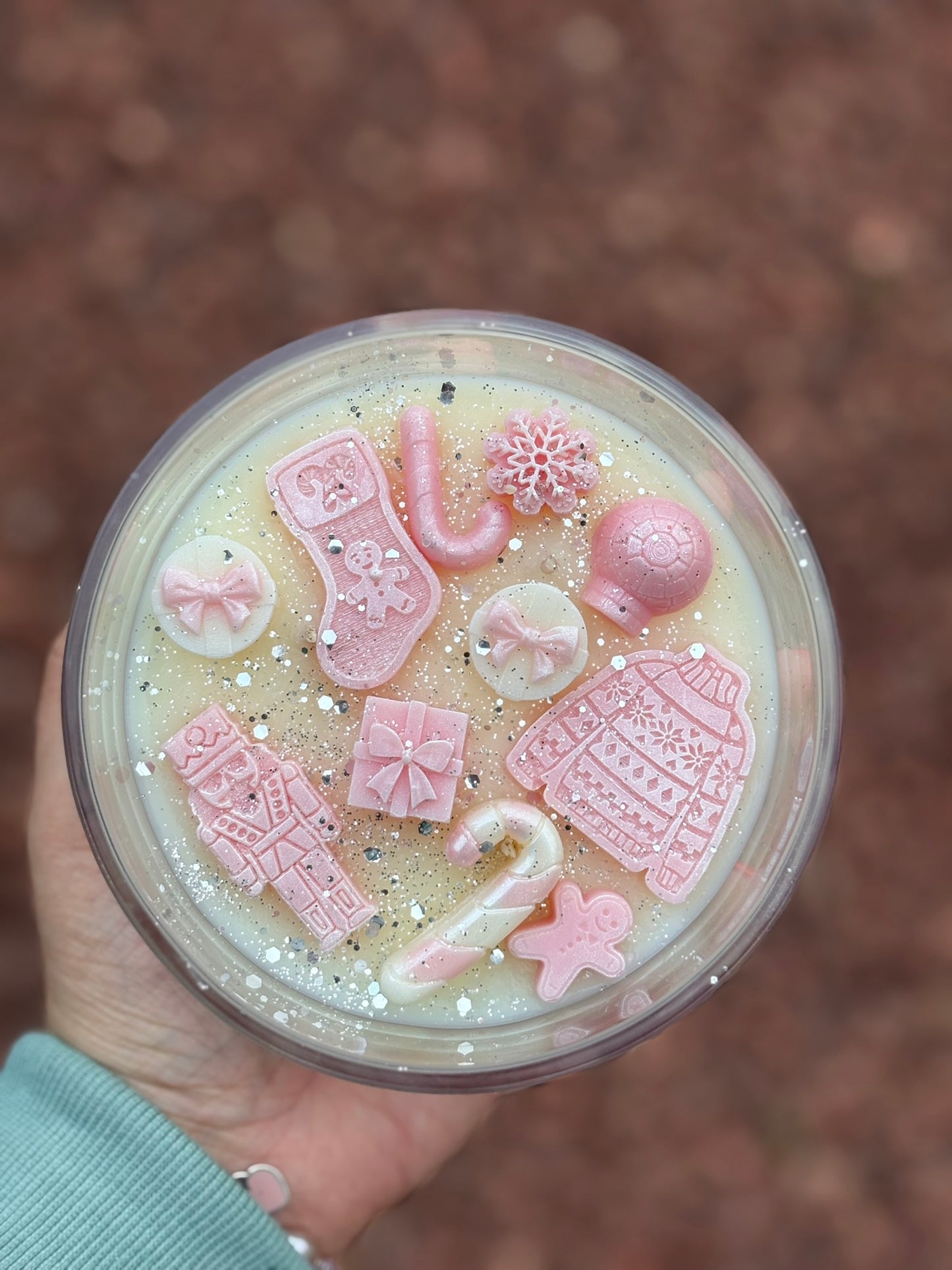 Magical Pink Christmas Kandle