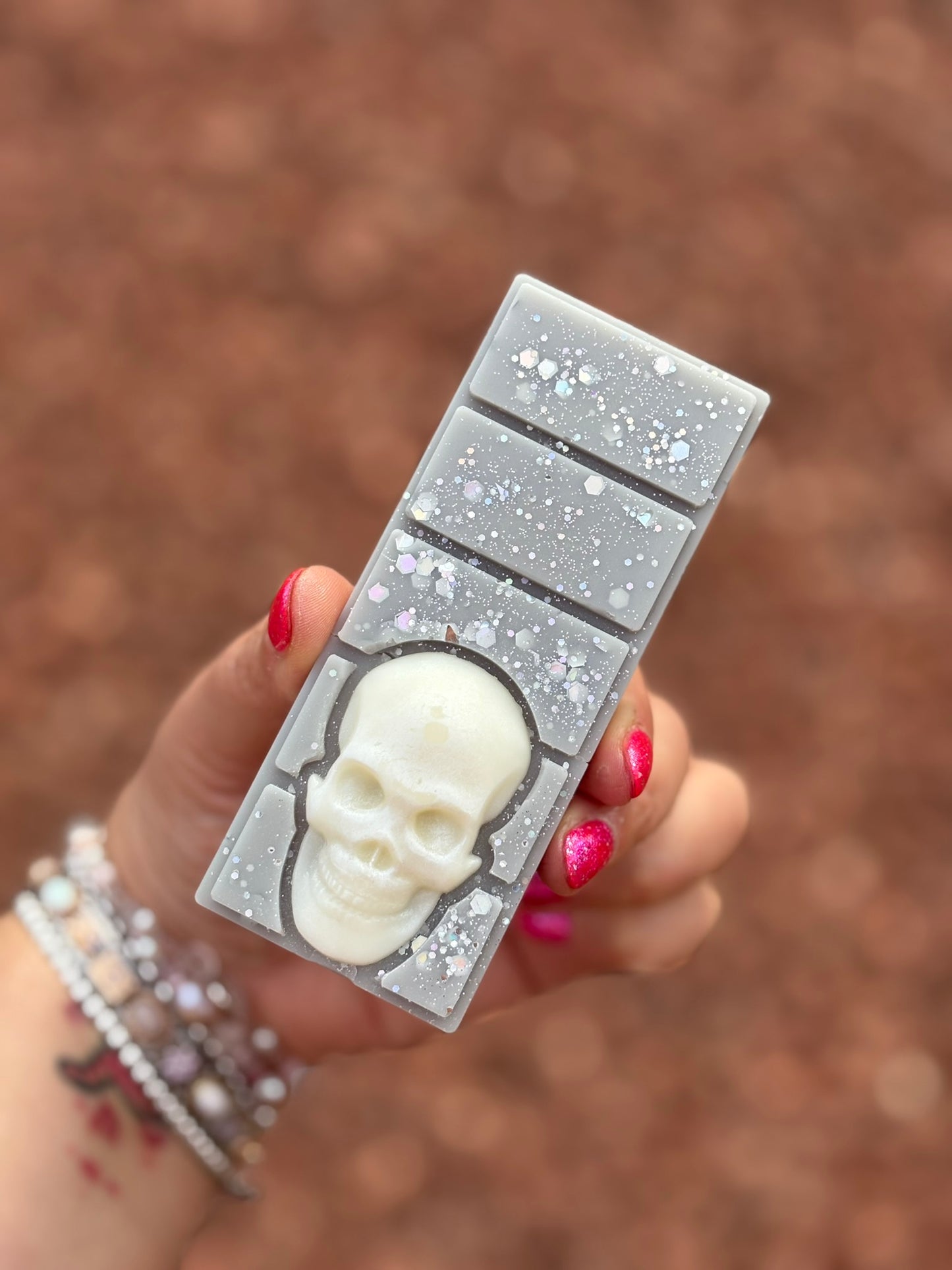 Skull Wax Melt Snap Bar