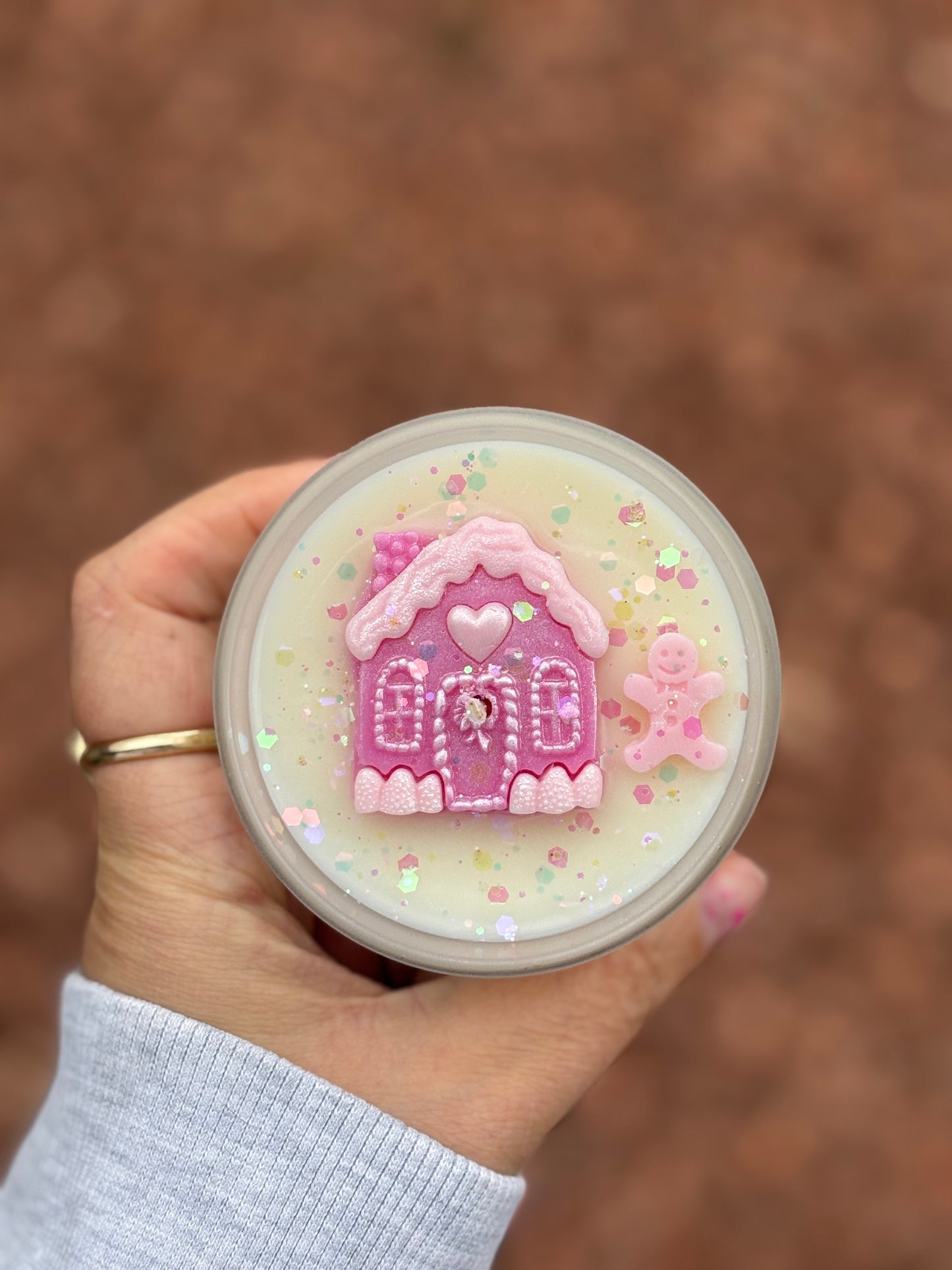 Gingerbread House Mini Jar