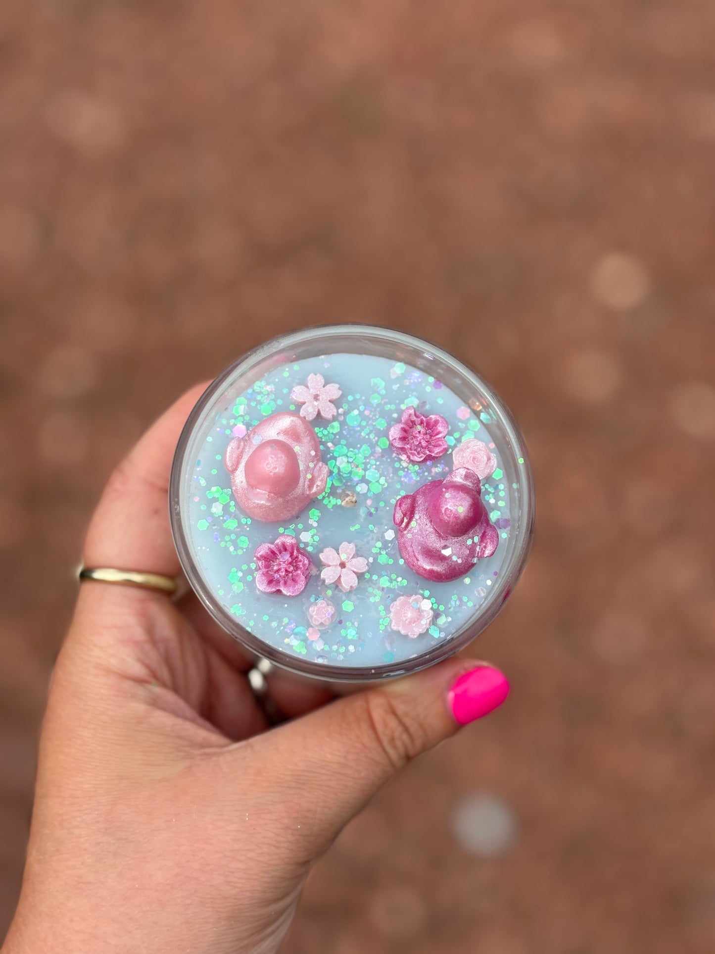 Duck Kandle in Miniature Jar