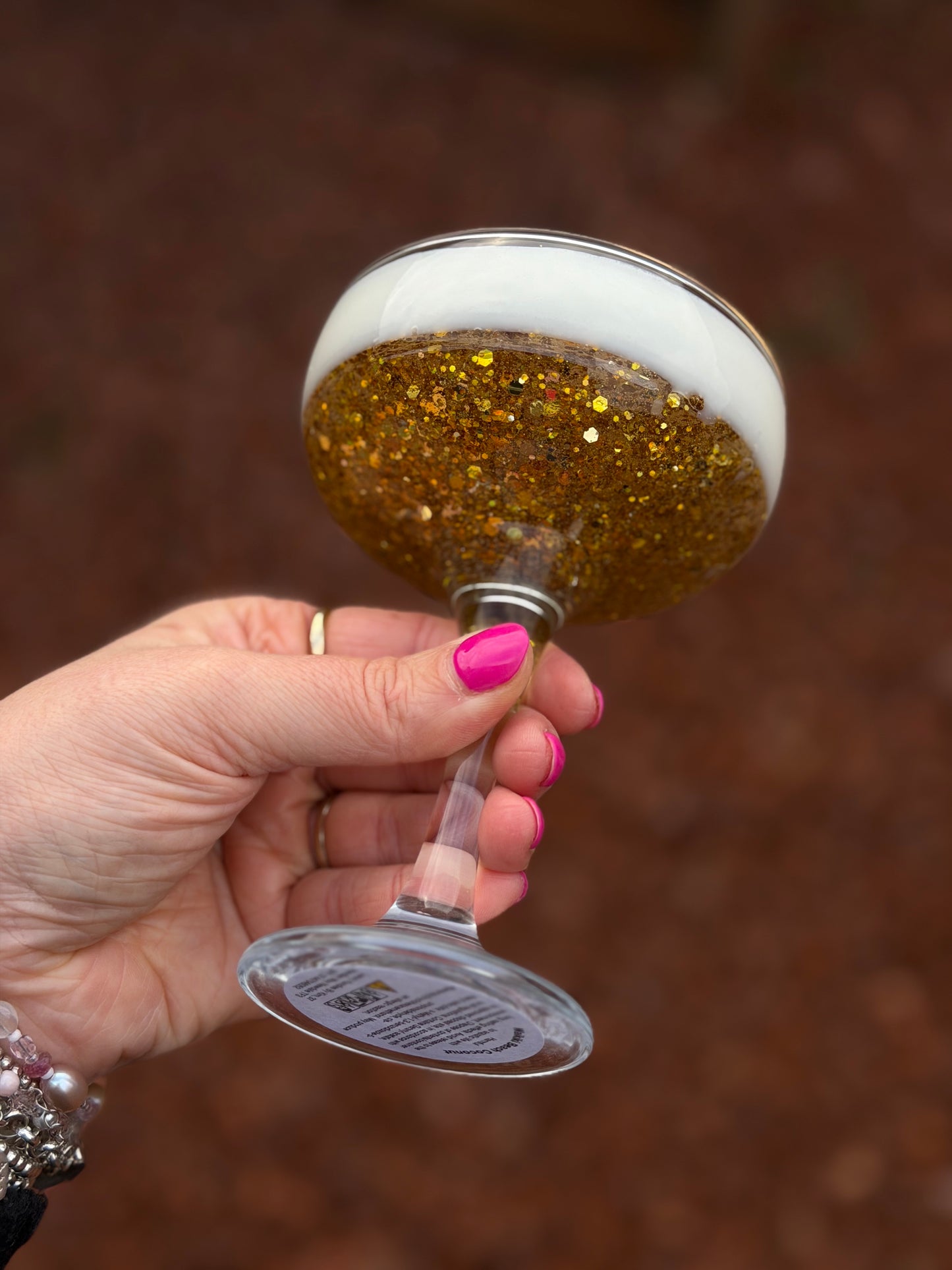 Clear Glitter Cocktail