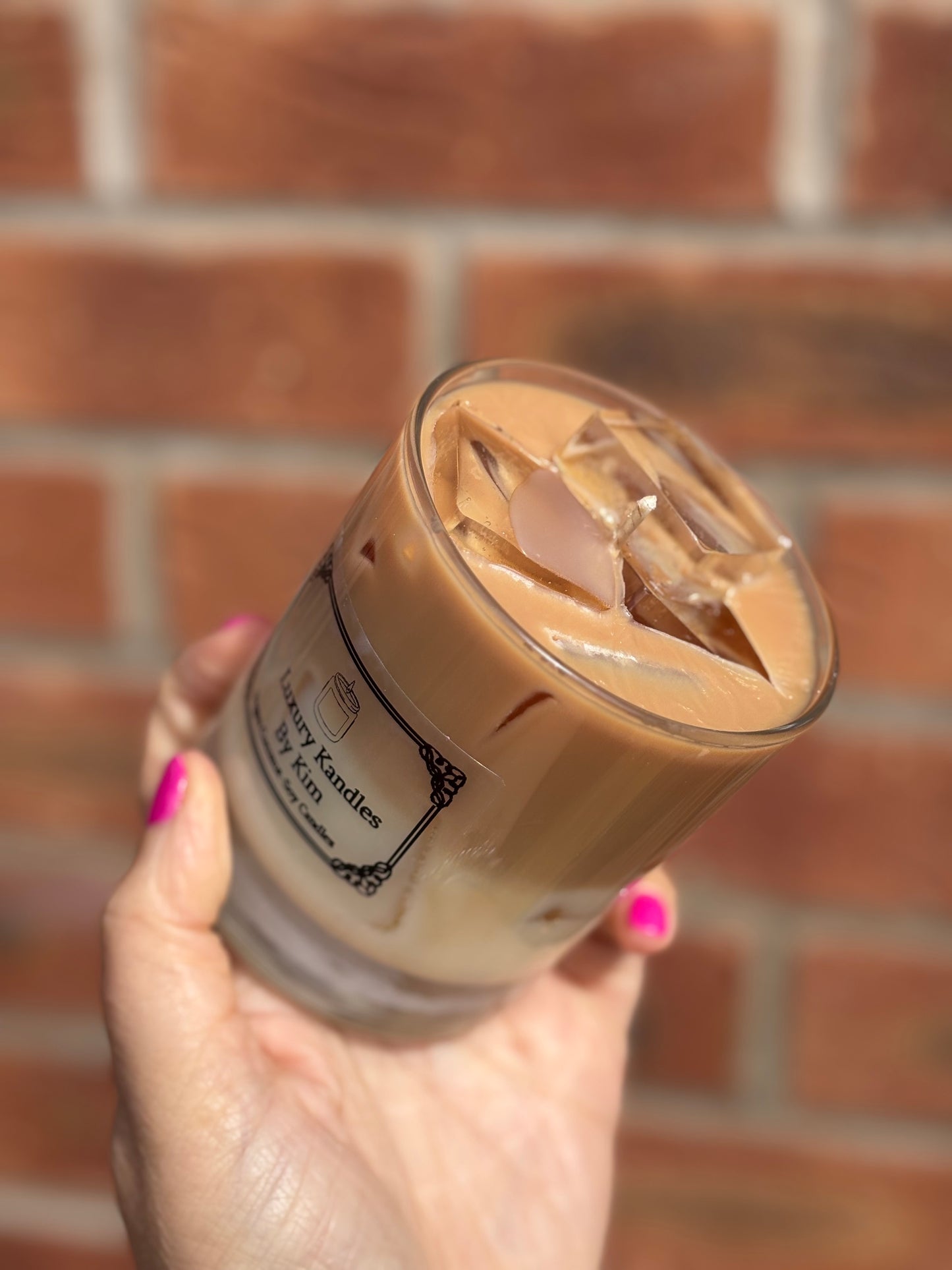 Large Ice Latte Kandle