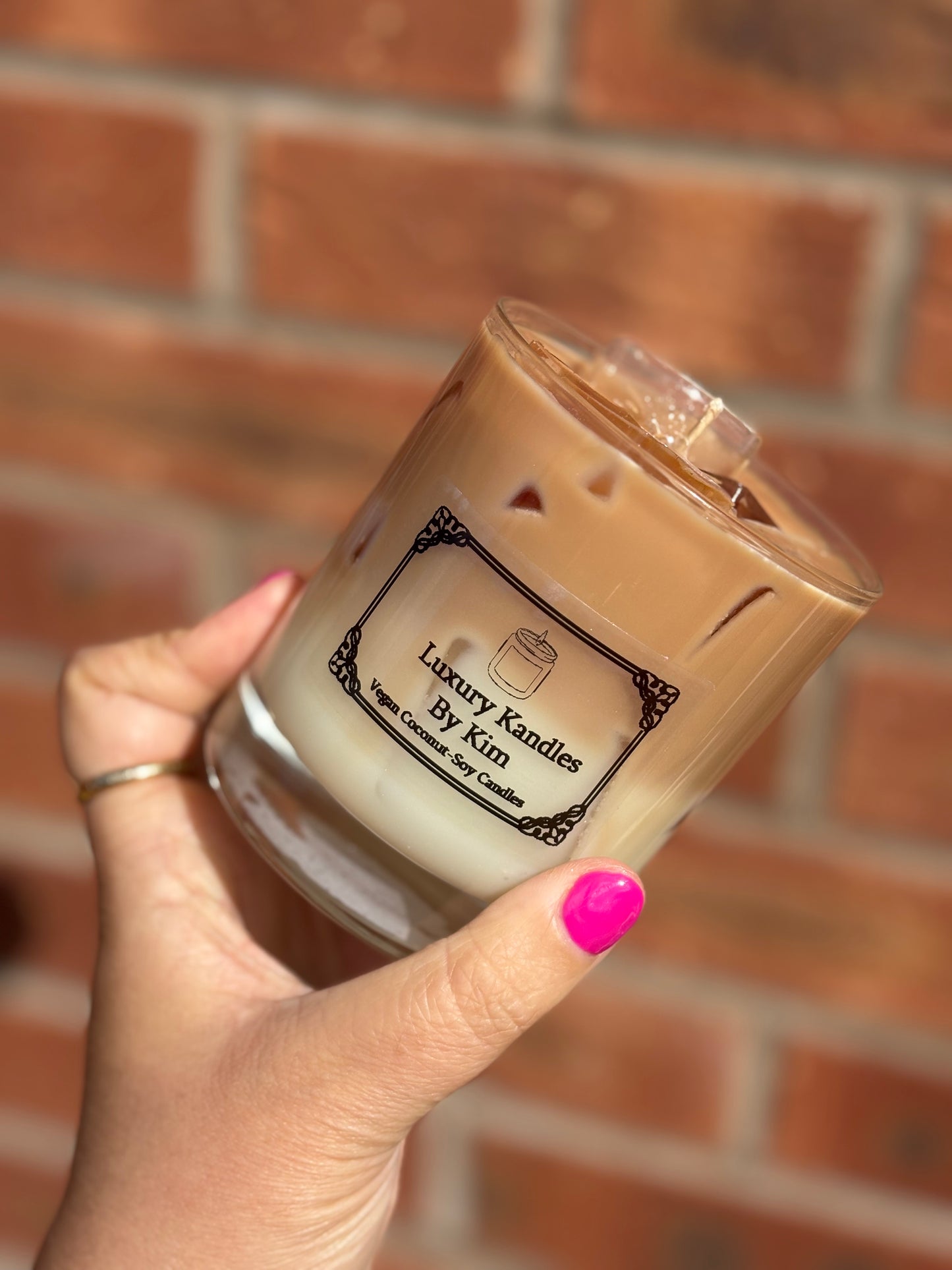 Large Ice Latte Kandle