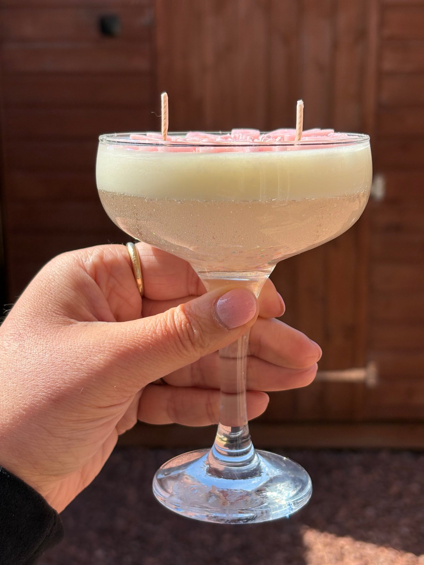 Clear Glitter Cocktail