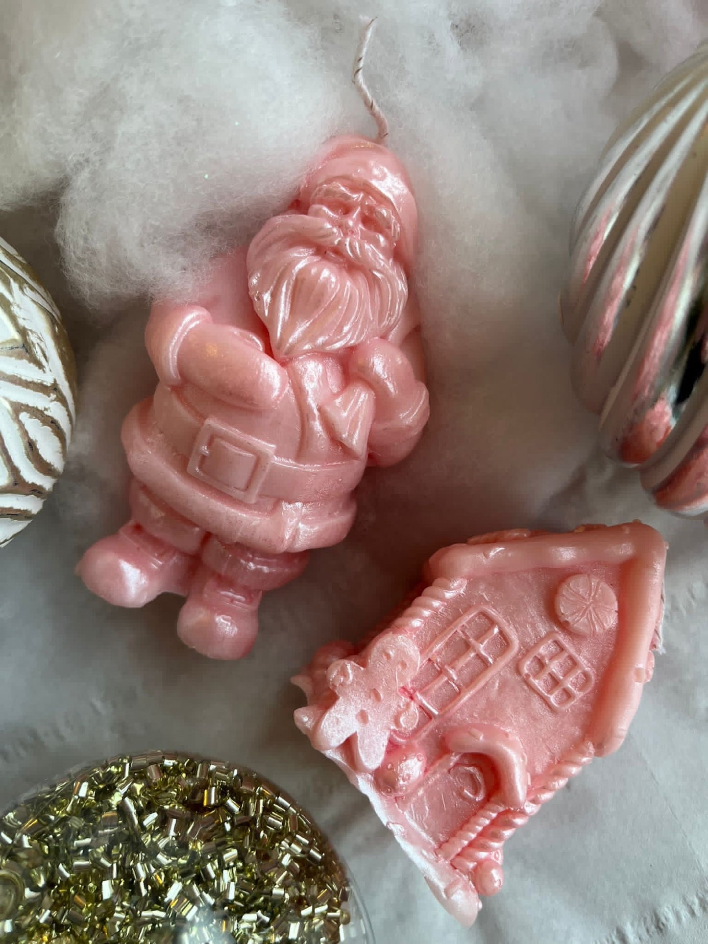 Pink Santa Kandle