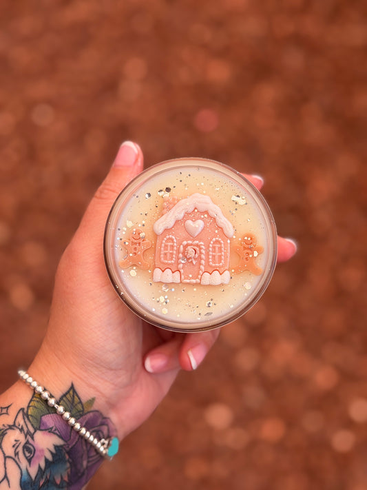 Gingerbread House Mini Jar