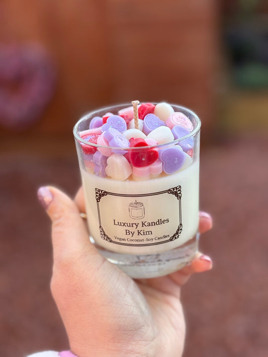 Love Heart Stack in Small Jar