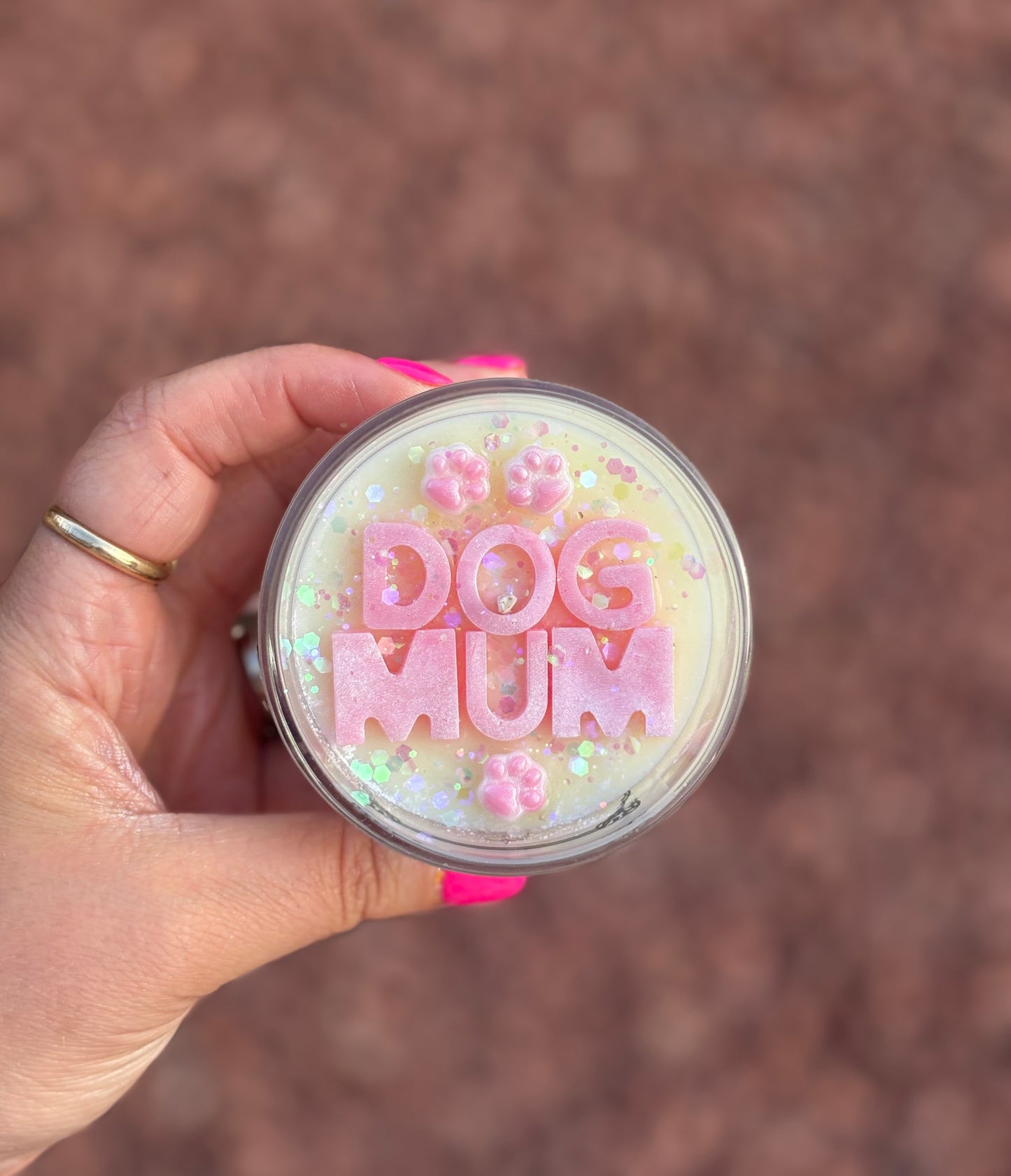 Dog Mum in Miniature Jar