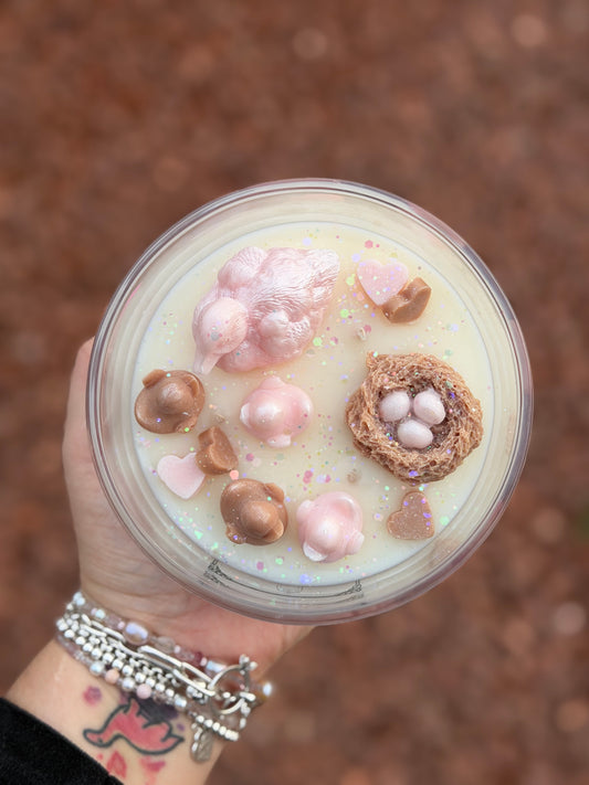 Mama Duck Candle in Large Jar