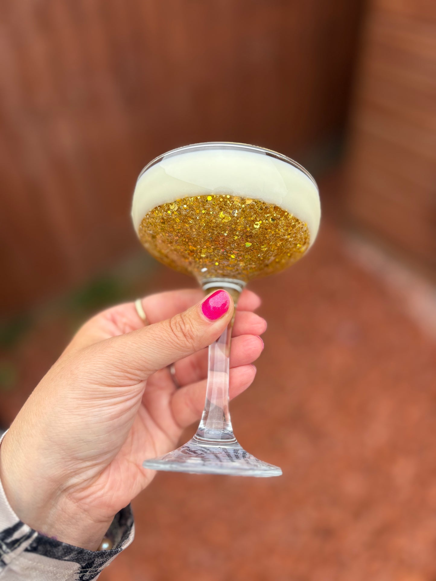 Clear Glitter Cocktail