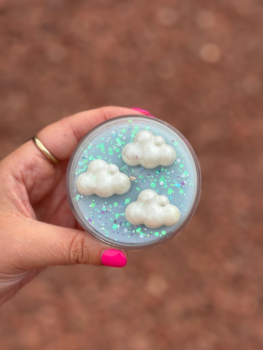 Cloud Kandle in Miniature Jar