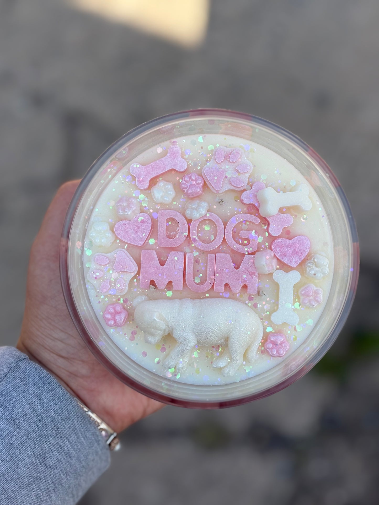 Dog Mum in Large Jar