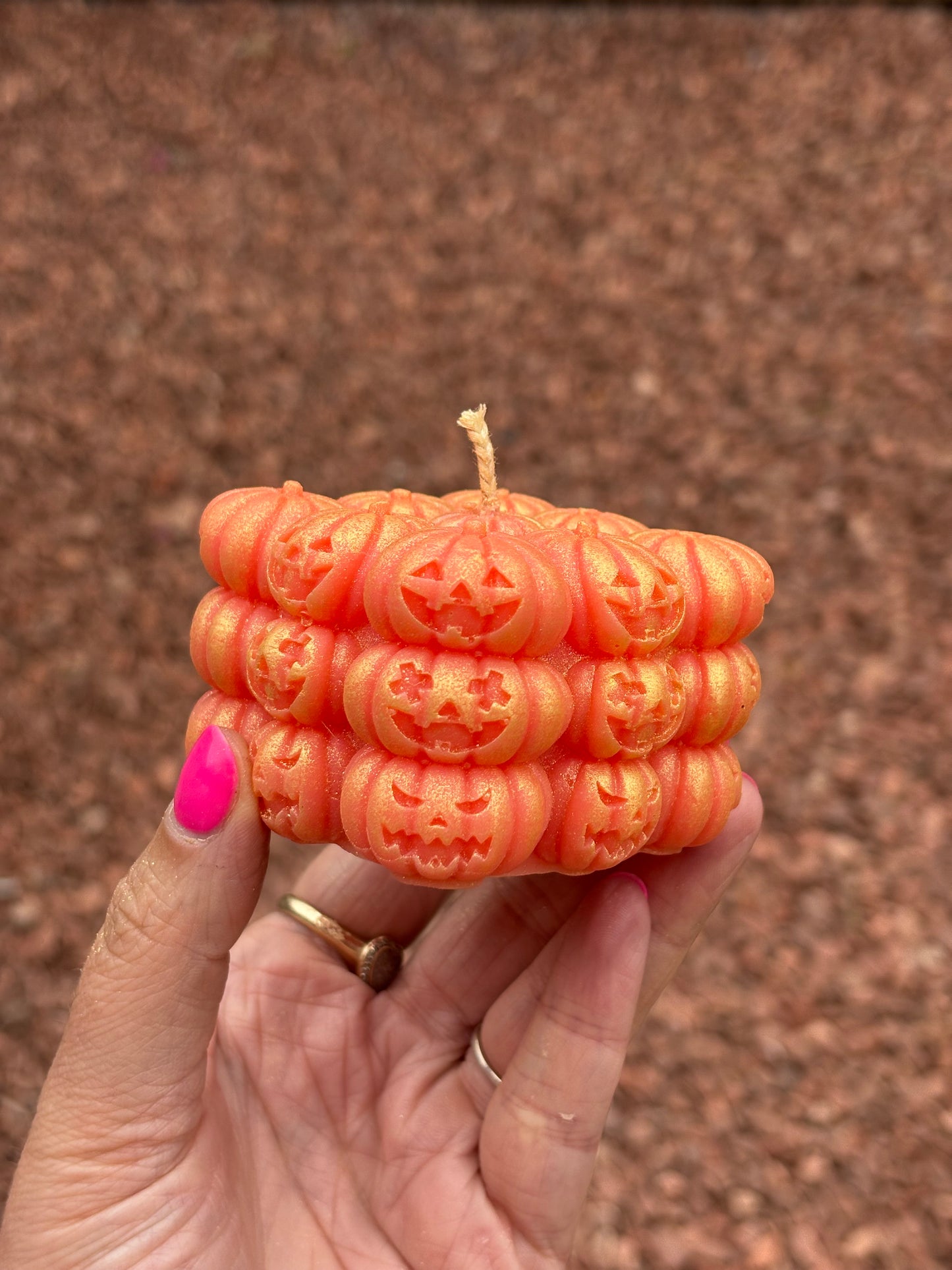 Pumpkin Pillar Kandle
