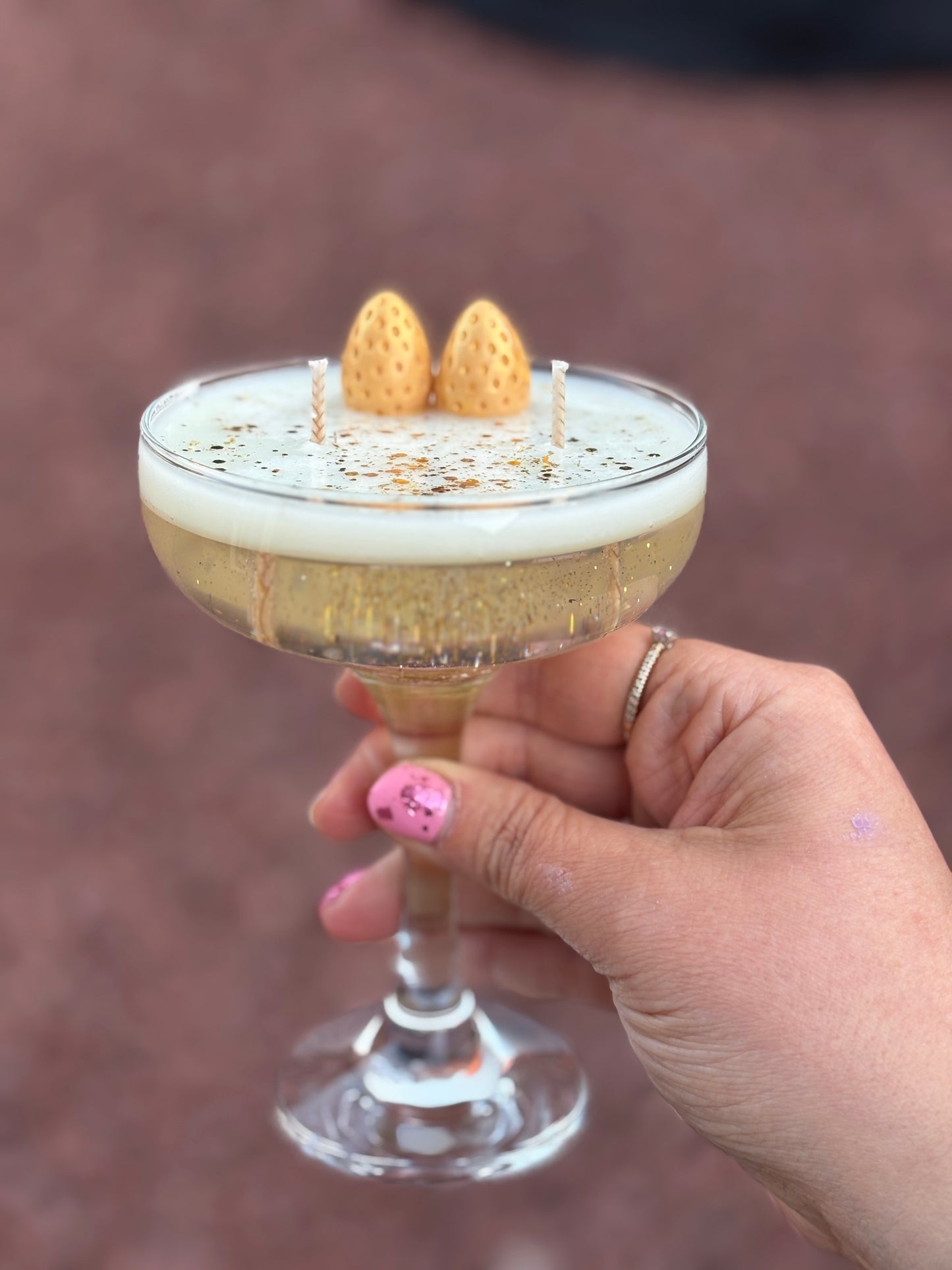 Clear Glitter Cocktail