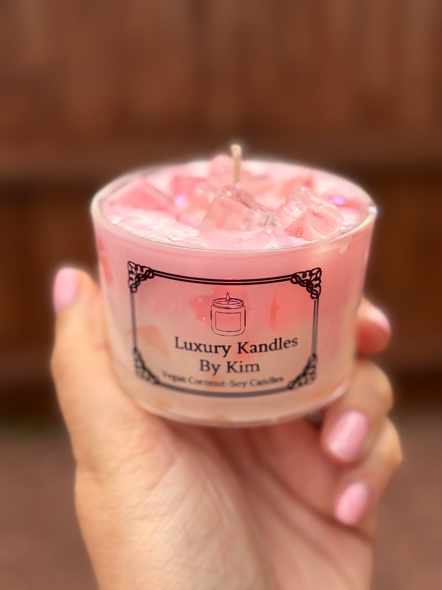 Mini Strawberry Ice Latte Kandle