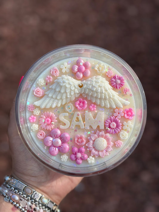 Personalised 'In Loving Memory' Kandle in Large Jar