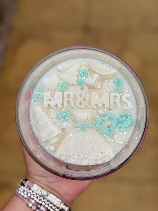 Wedding Kandle in Large Jar