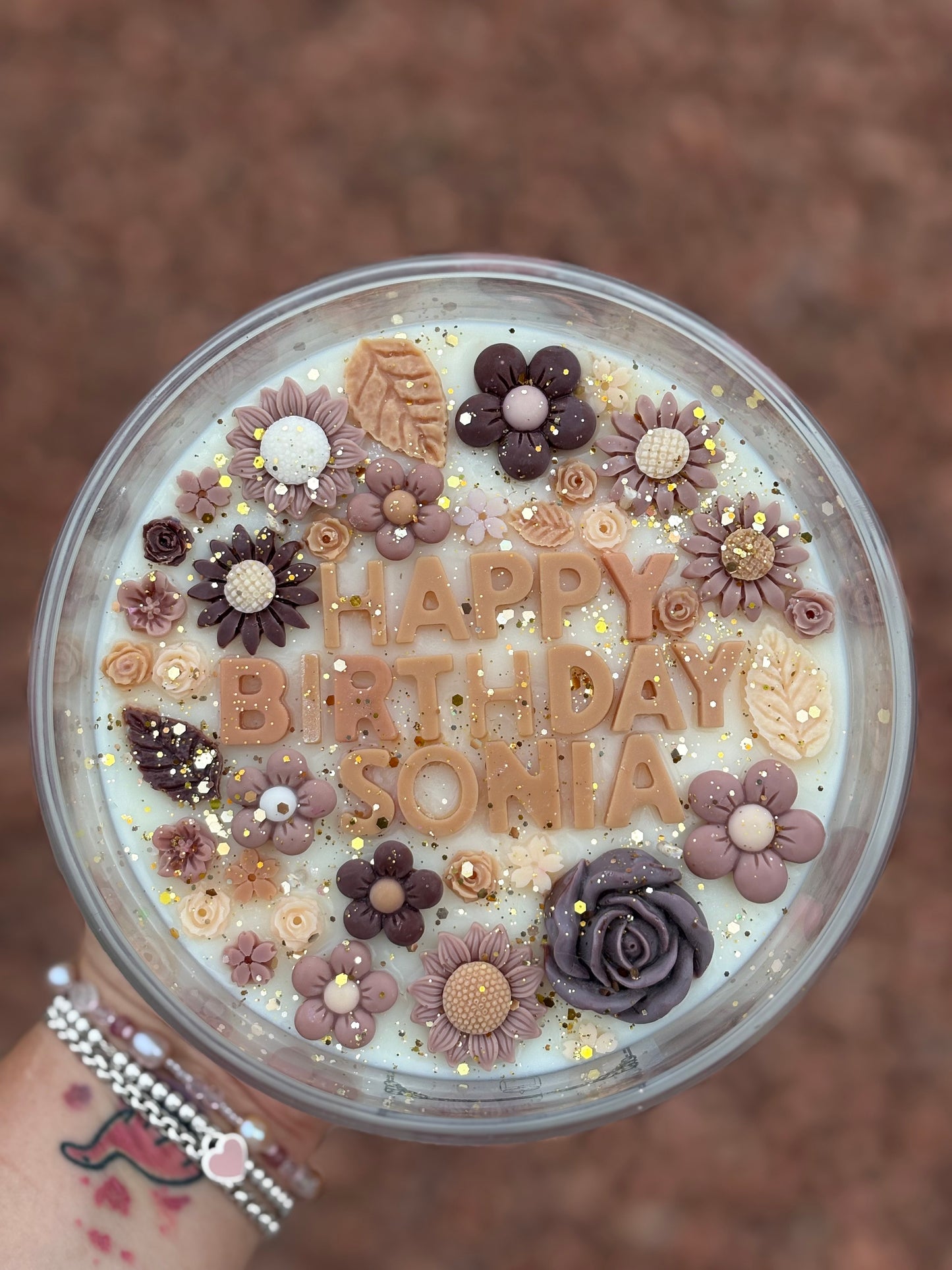 Personalised Name Kandle in XL Jar