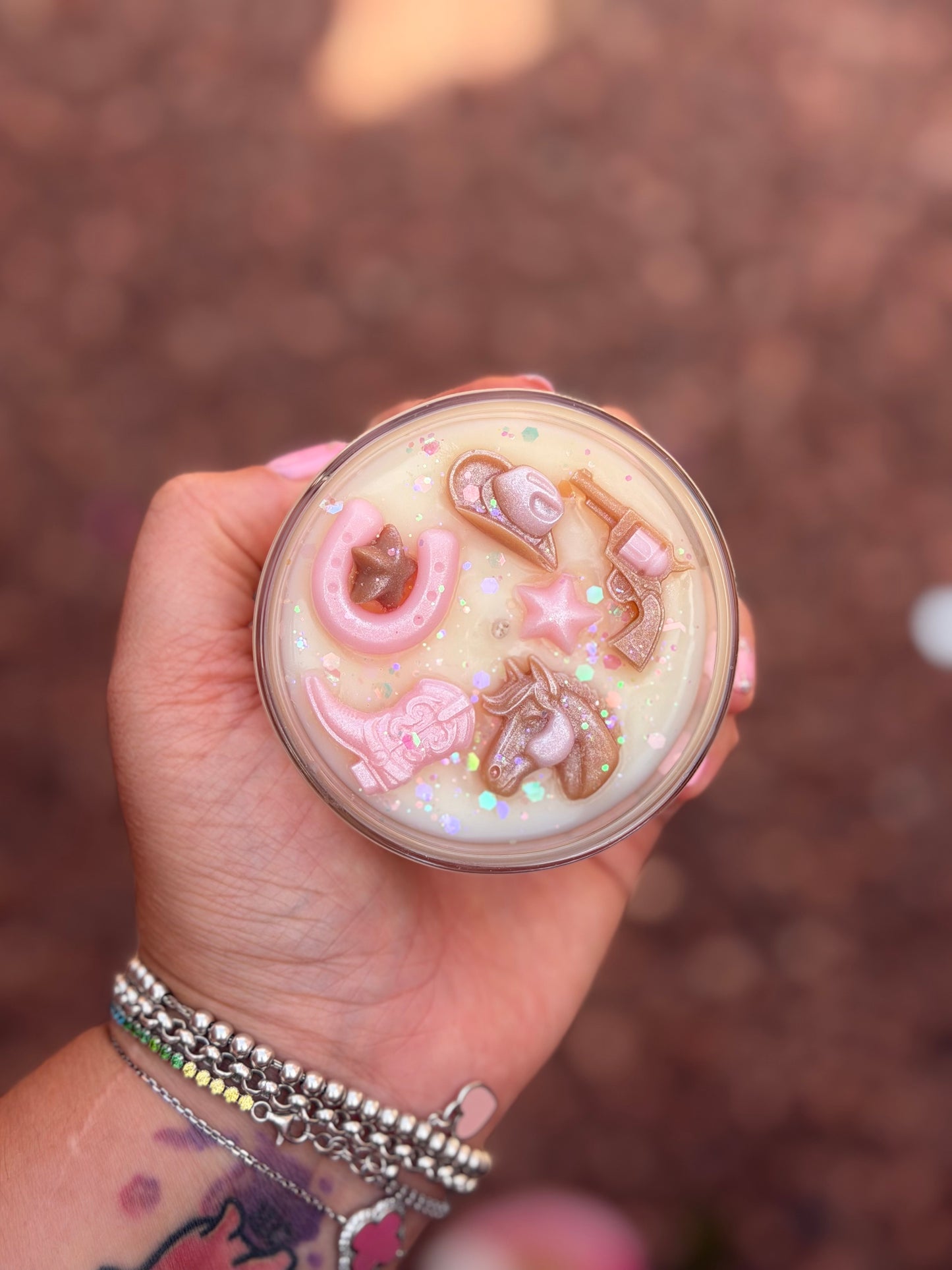 Western Candle in Mini Jar