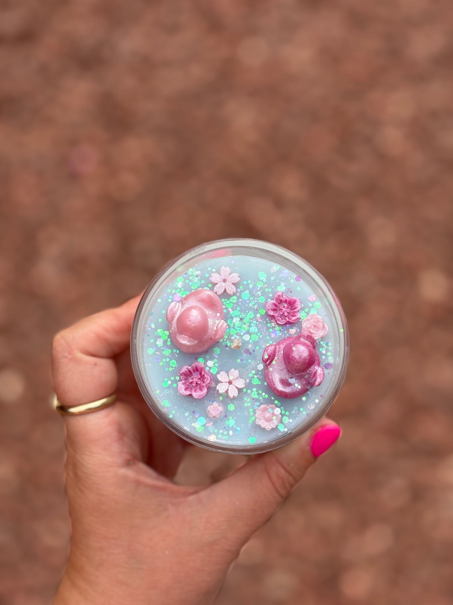 Duck Kandle in Miniature Jar