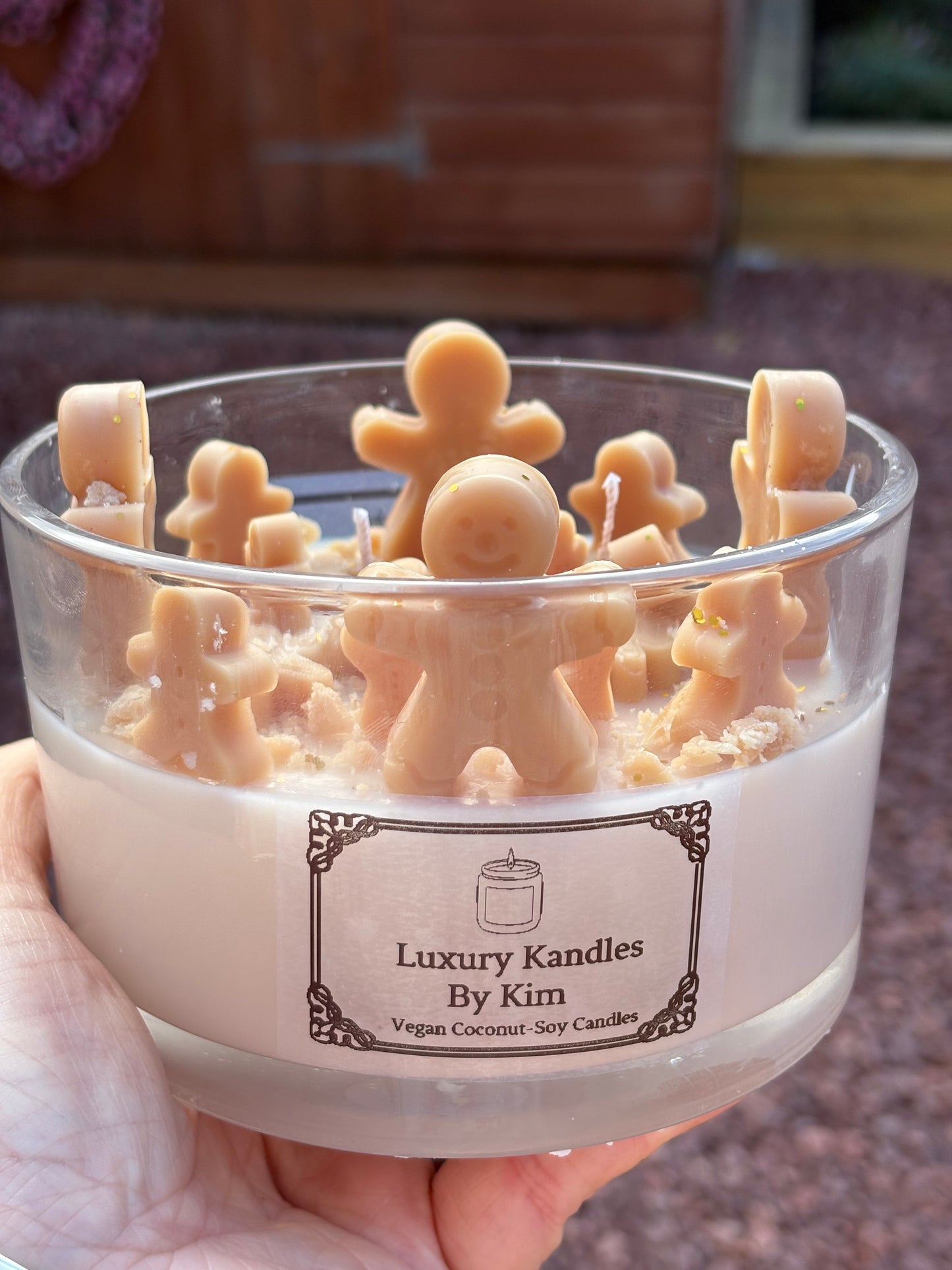 Large Jar - Gingerbread Party