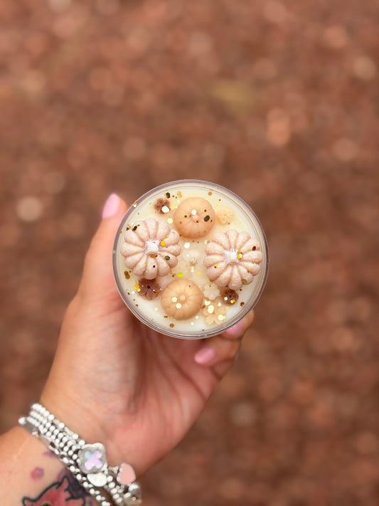 Pumpkin Candle in Mini Jar