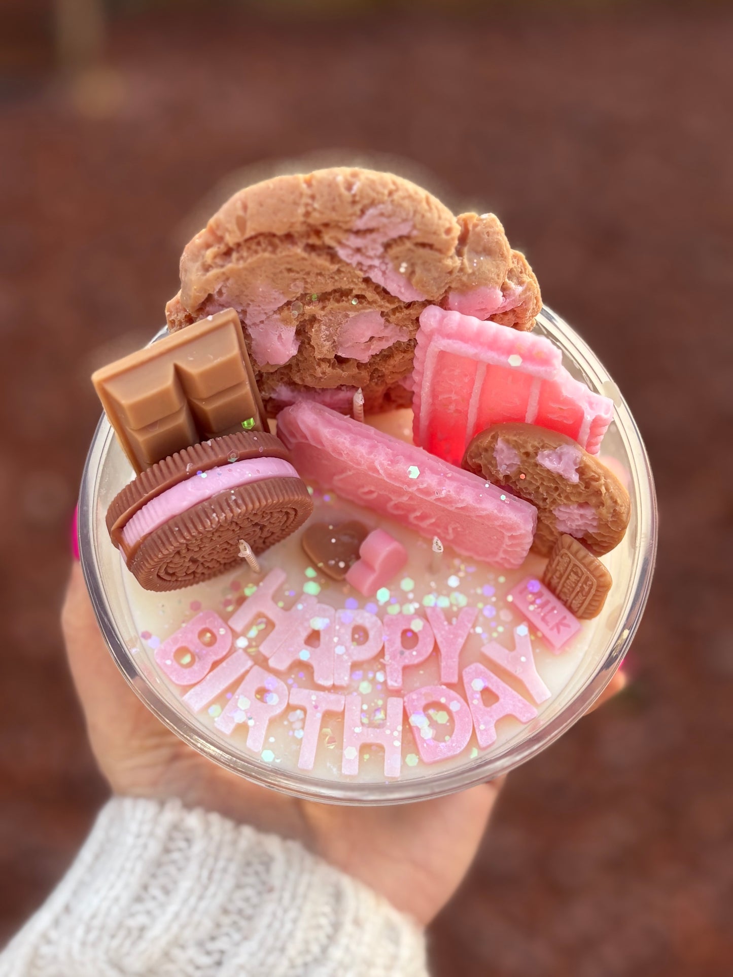 Birthday Biscuit Candle