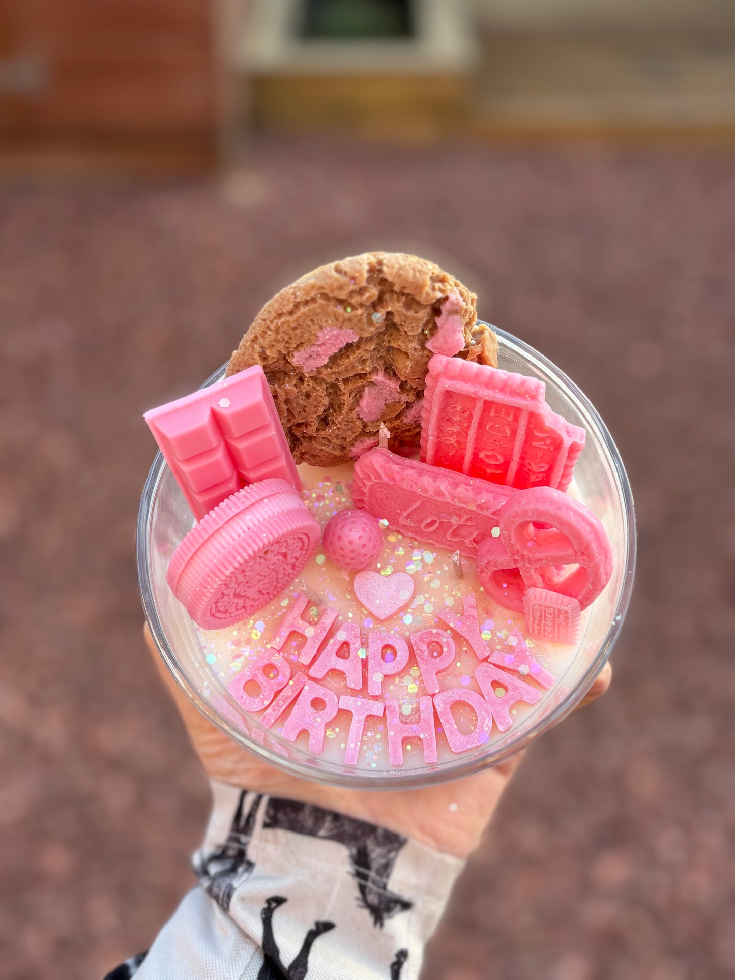 Birthday Biscuit Candle