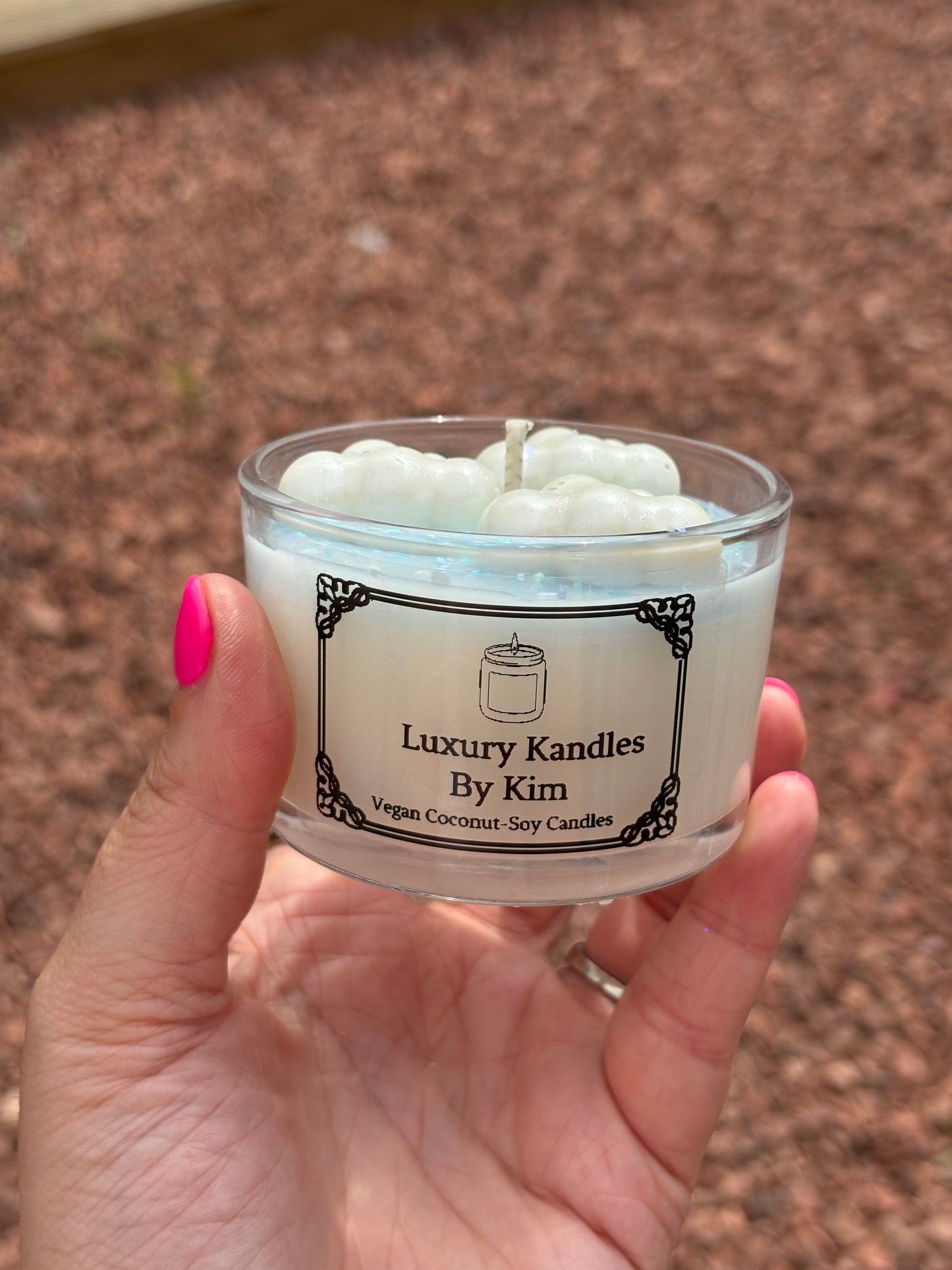 Cloud Kandle in Miniature Jar