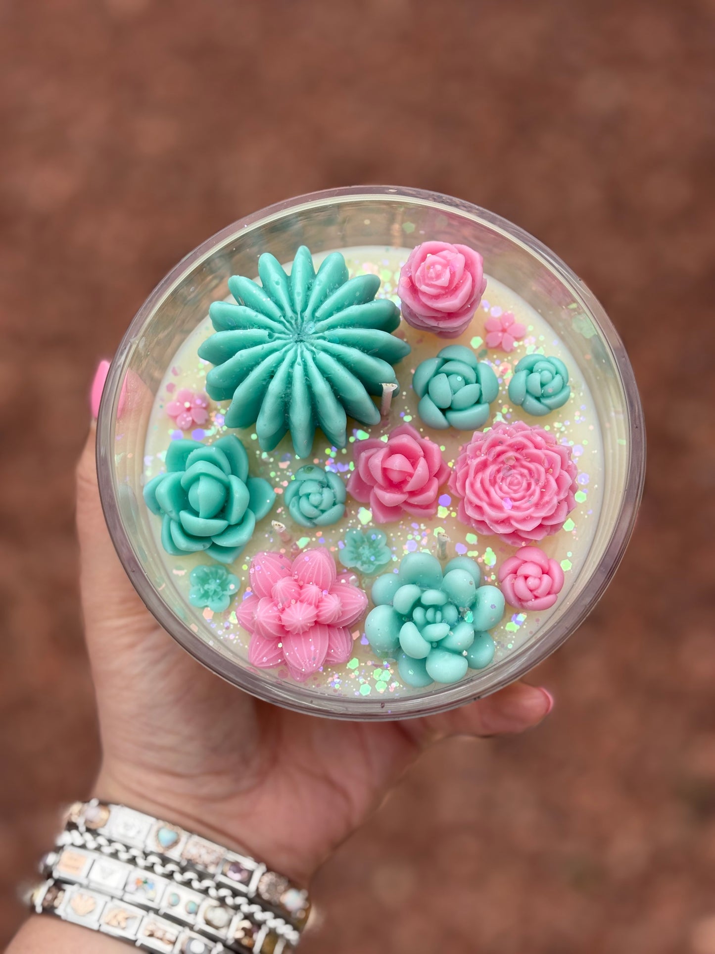Cactus in Large Jar