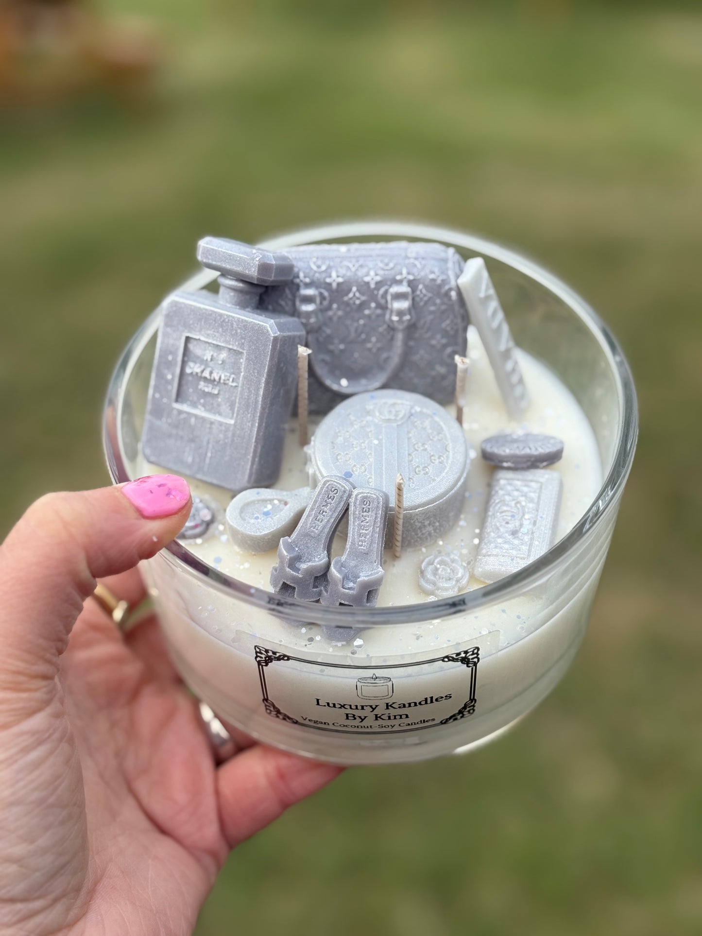 Fashion Kandle in Large Jar