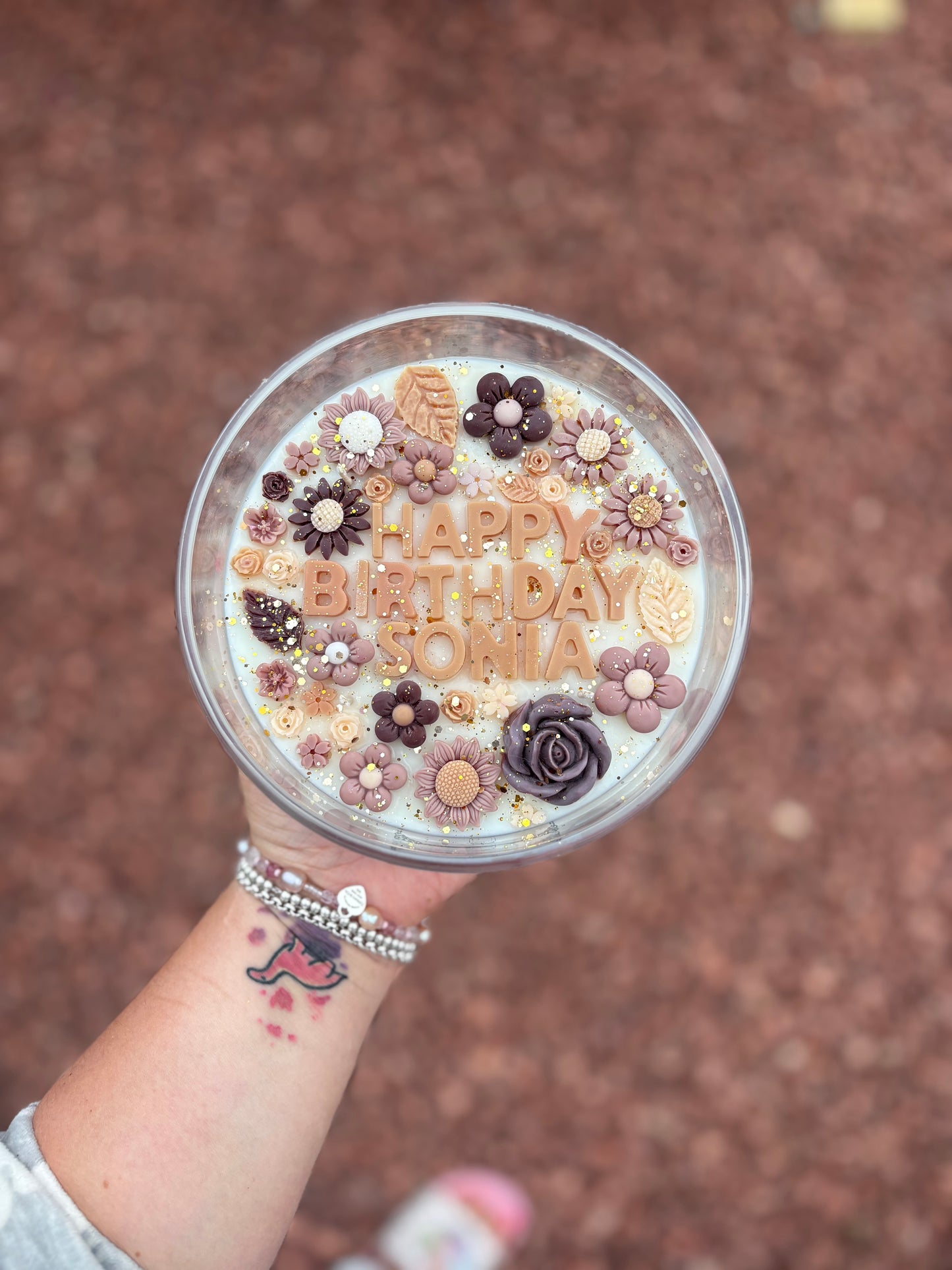 Personalised Name Kandle in XL Jar