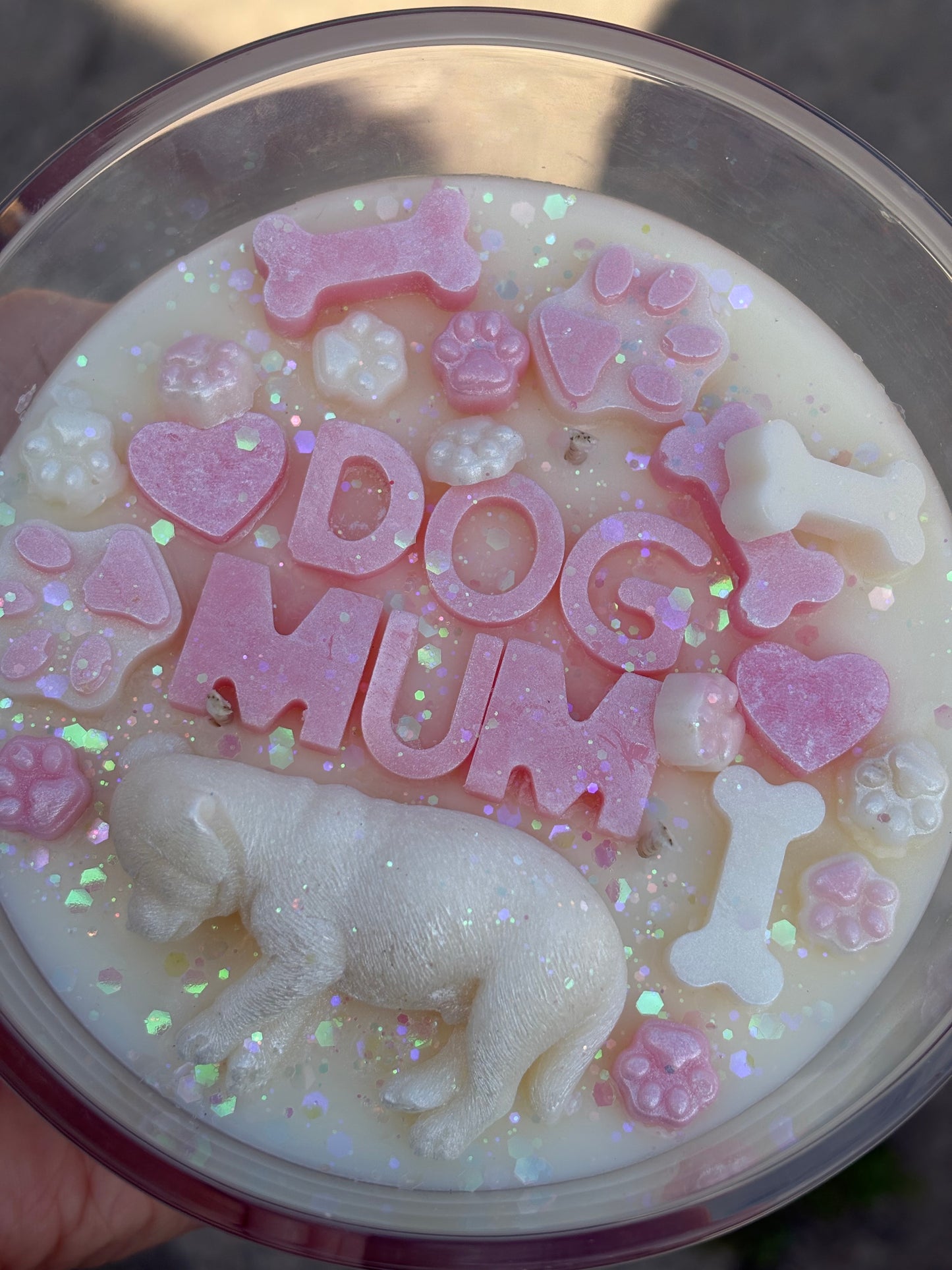 Dog Mum in Large Jar