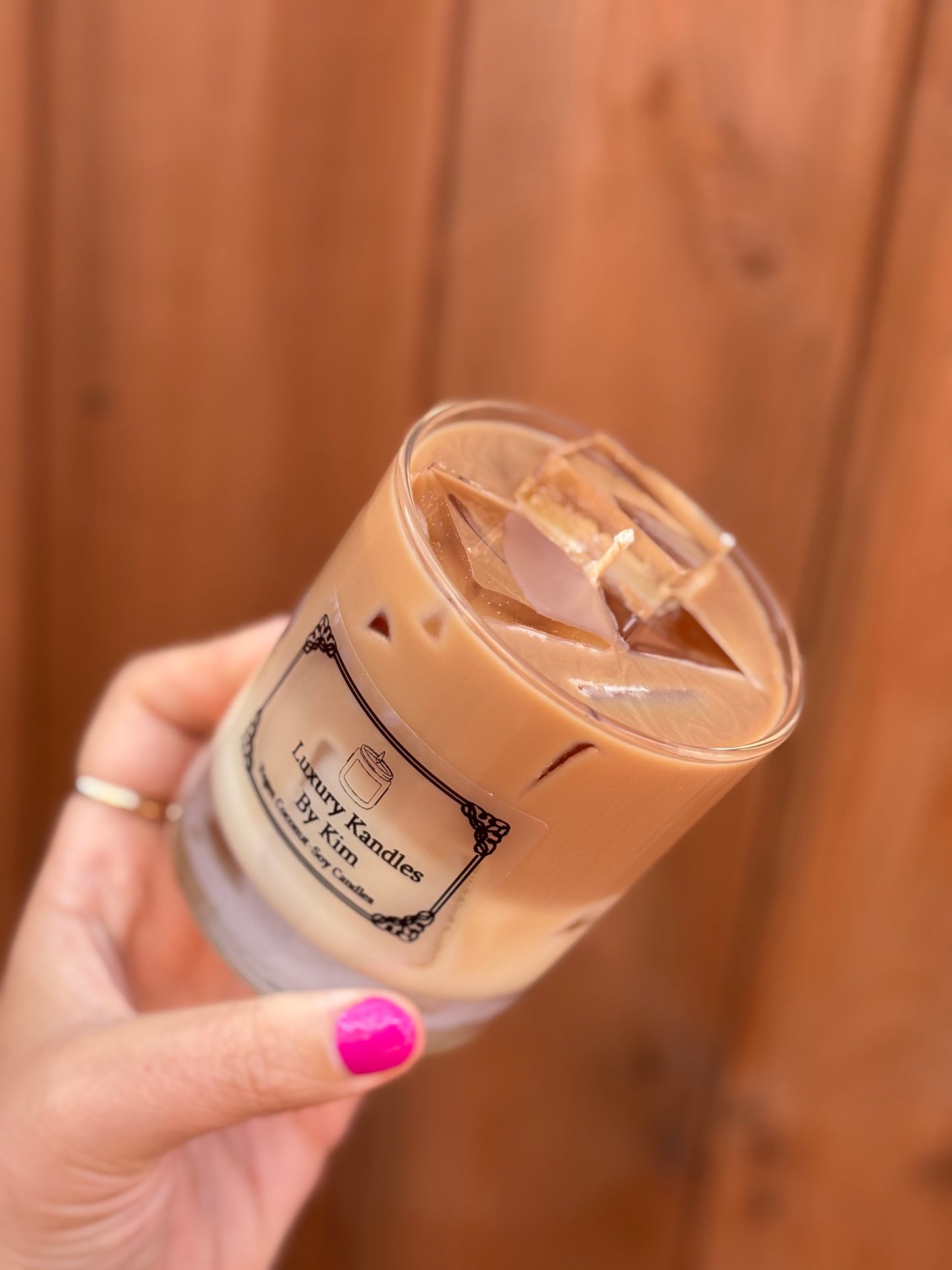 Large Ice Latte Kandle