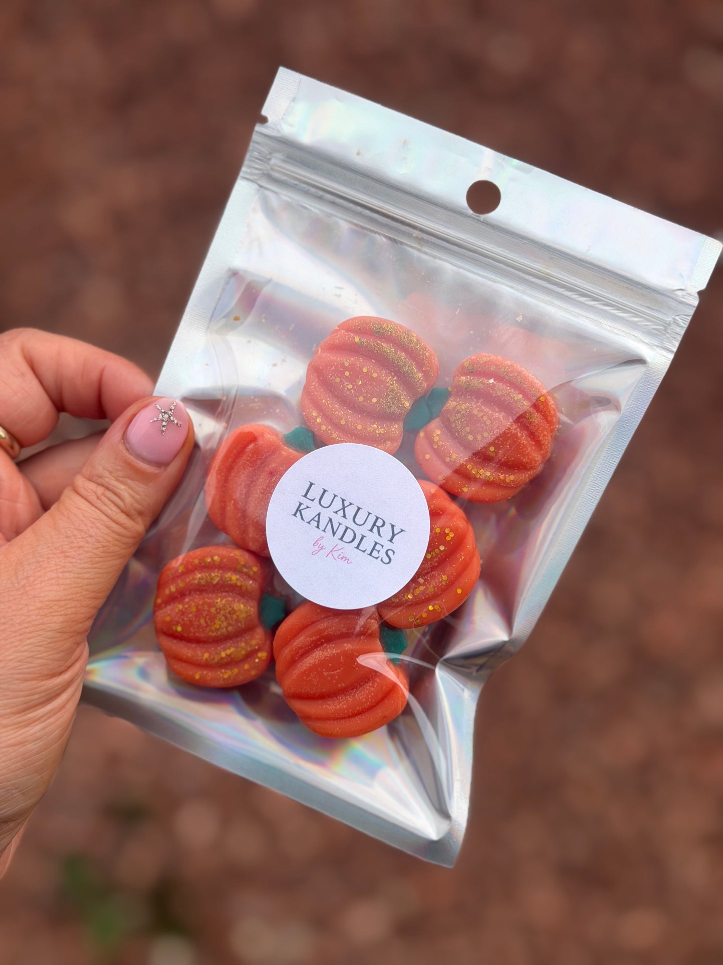 Pumpkin Wax Melt Bag
