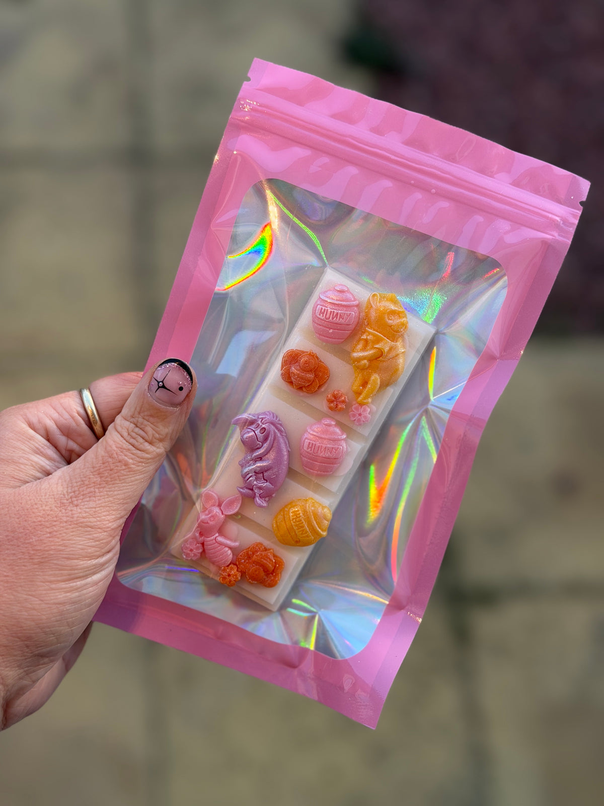 Winnie the Pooh snap bar - snow fairy